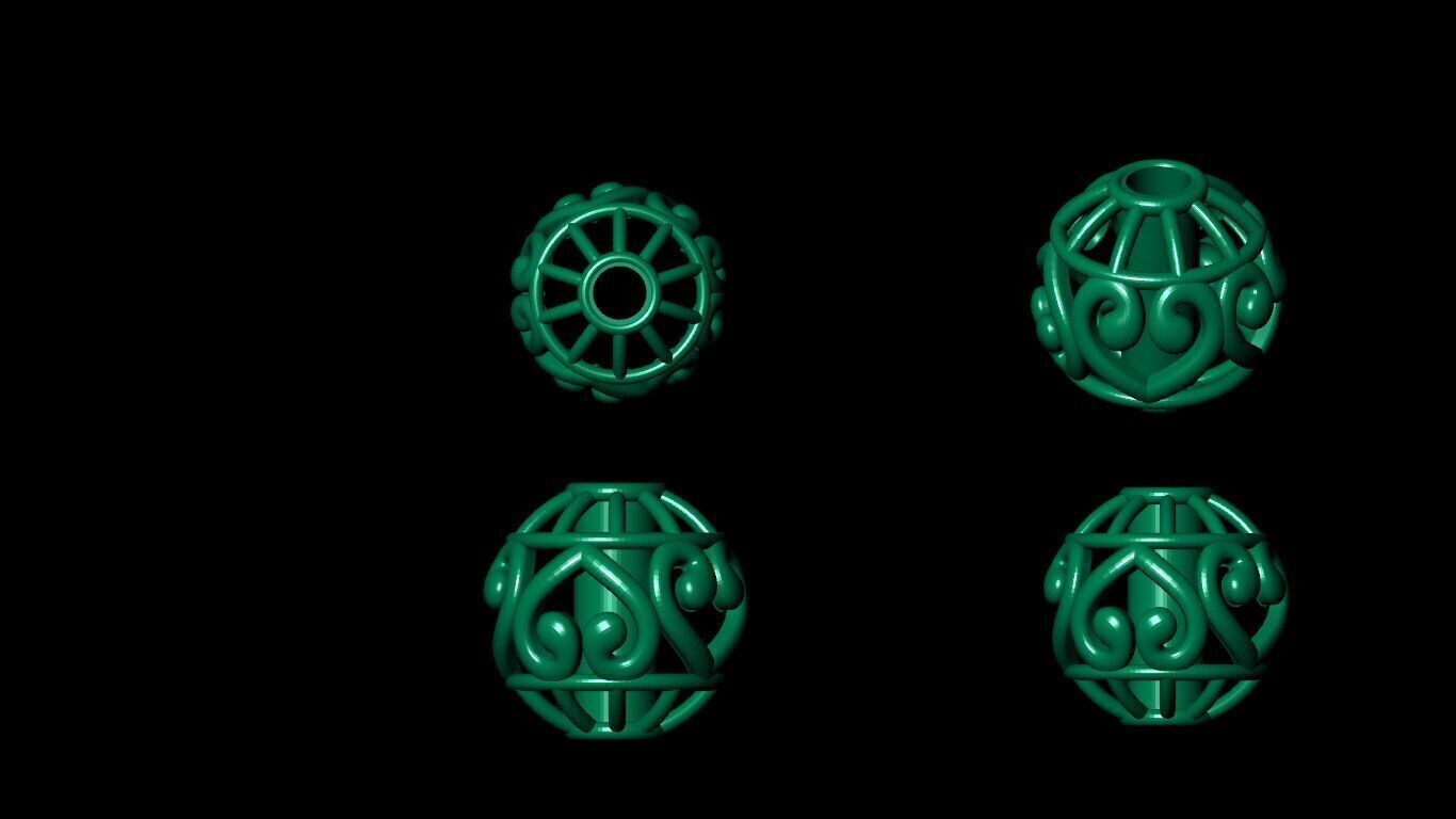 Beeds Balls models 3D Model Collection 3D print model 3D print model_22