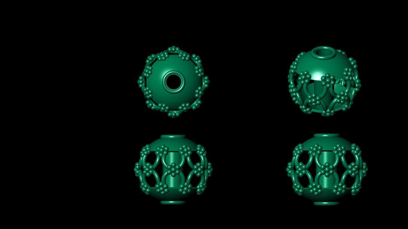 Beeds Balls models 3D Model Collection 3D print model 3D print model_30