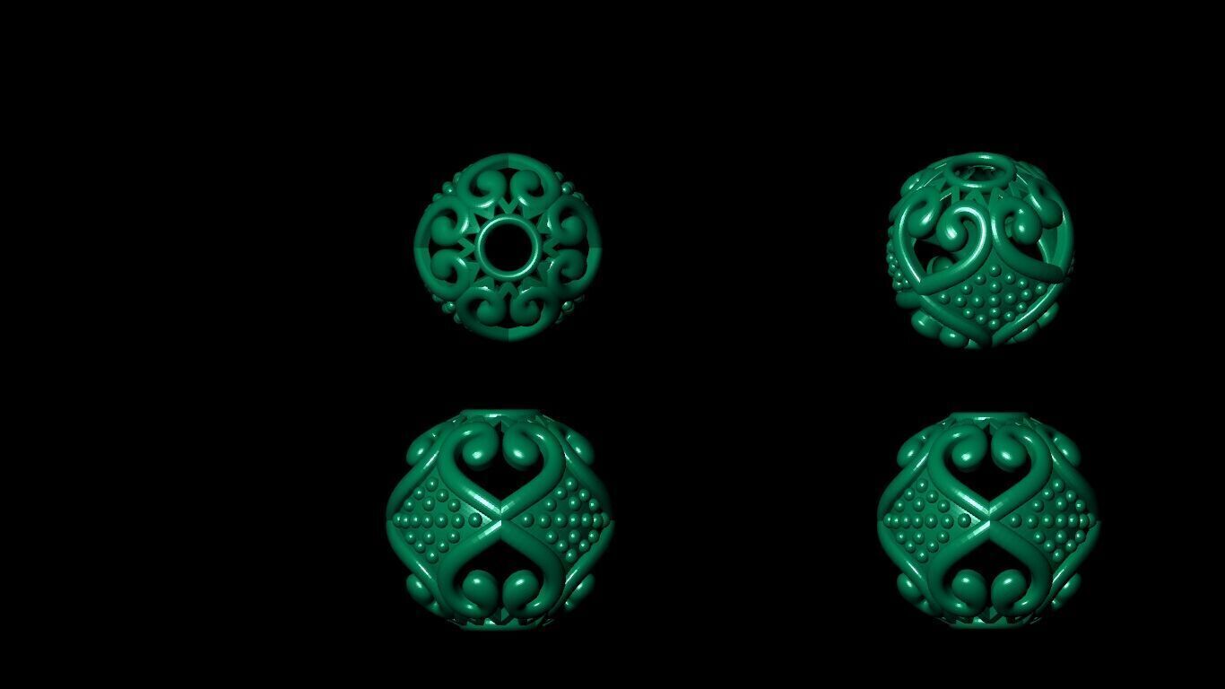 Beeds Balls models 3D Model Collection 3D print model 3D print model_36