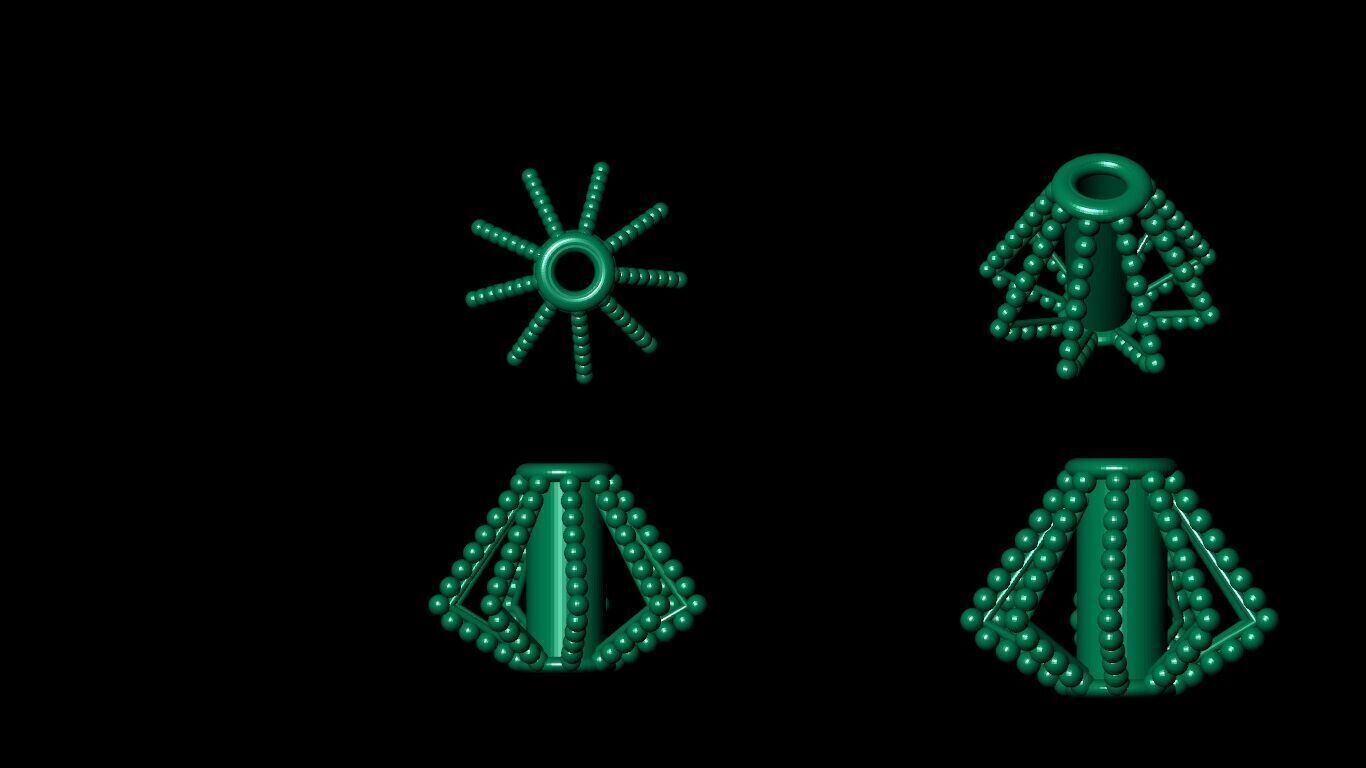 Beeds Balls models 3D Model Collection 3D print model 3D print model_42