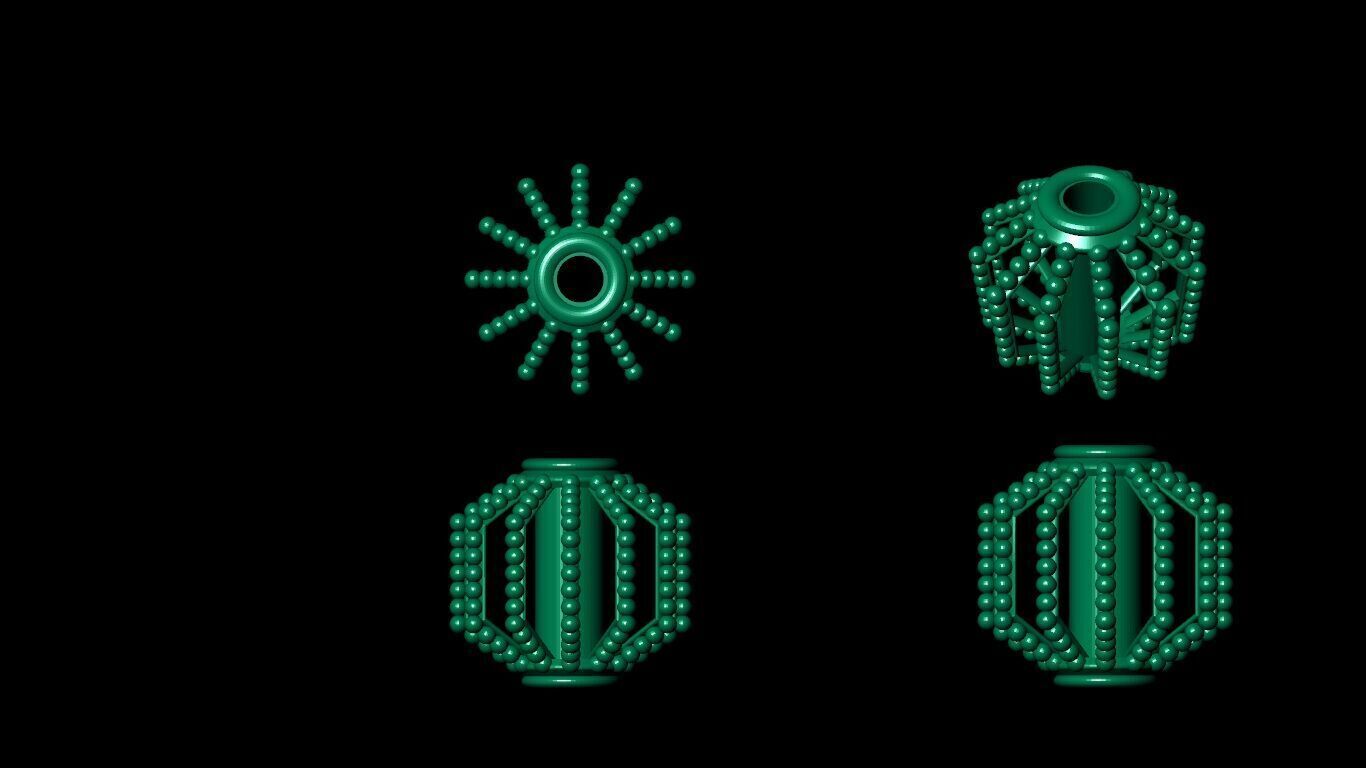 Beeds Balls models 3D Model Collection 3D print model 3D print model_35