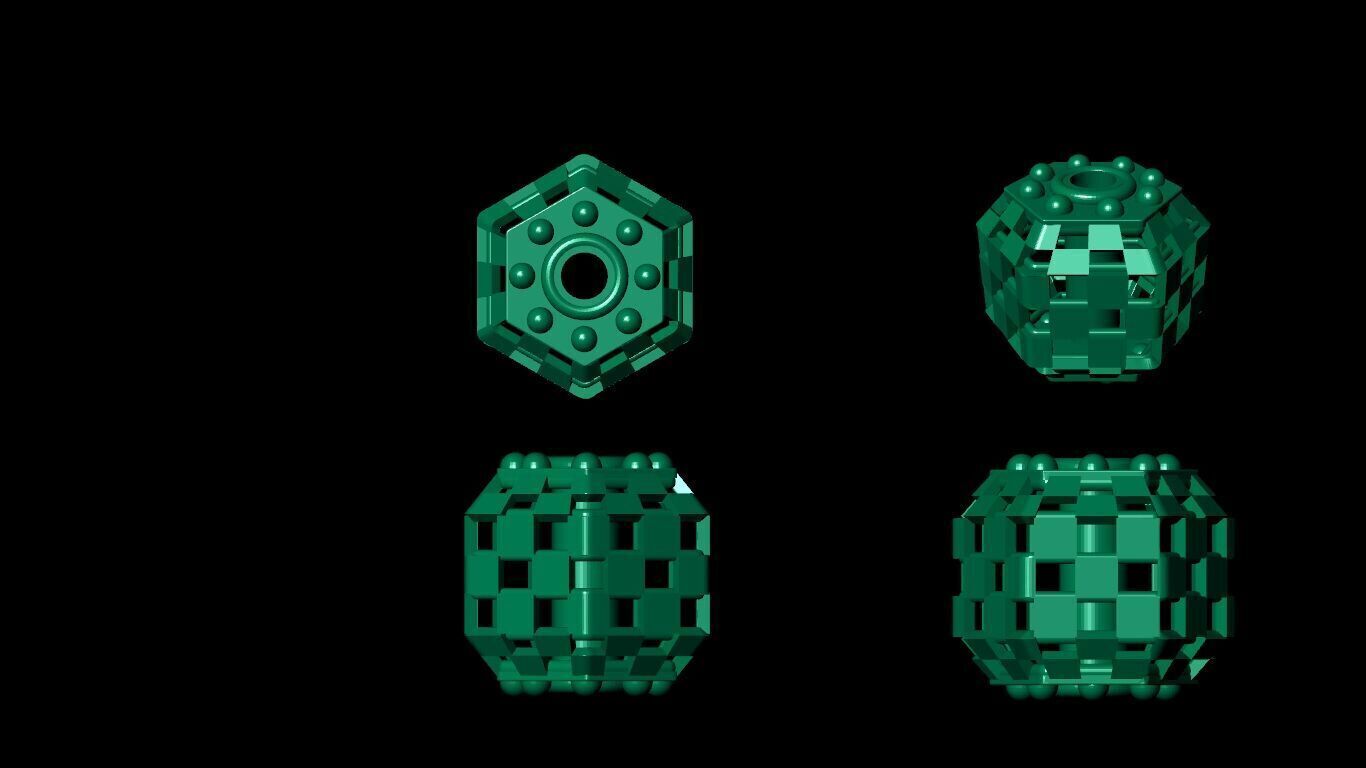 Beeds Balls models 3D Model Collection 3D print model 3D print model_34