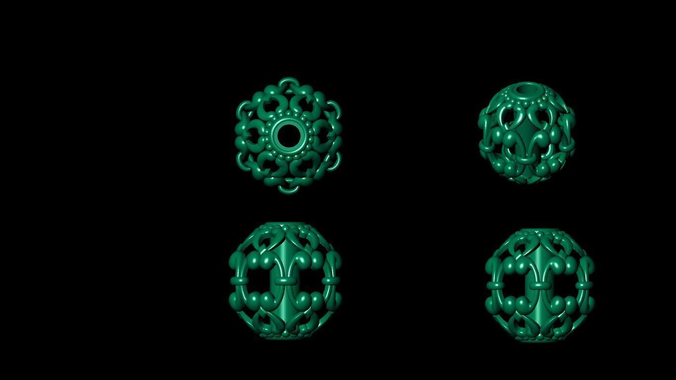 Beeds Balls models 3D Model Collection 3D print model 3D print model_5