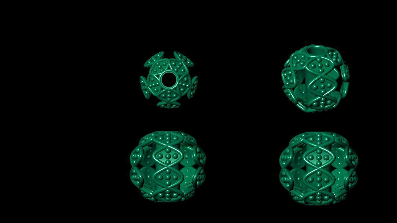 Beeds Balls models 3D Model Collection 3D print model 3D print model_2