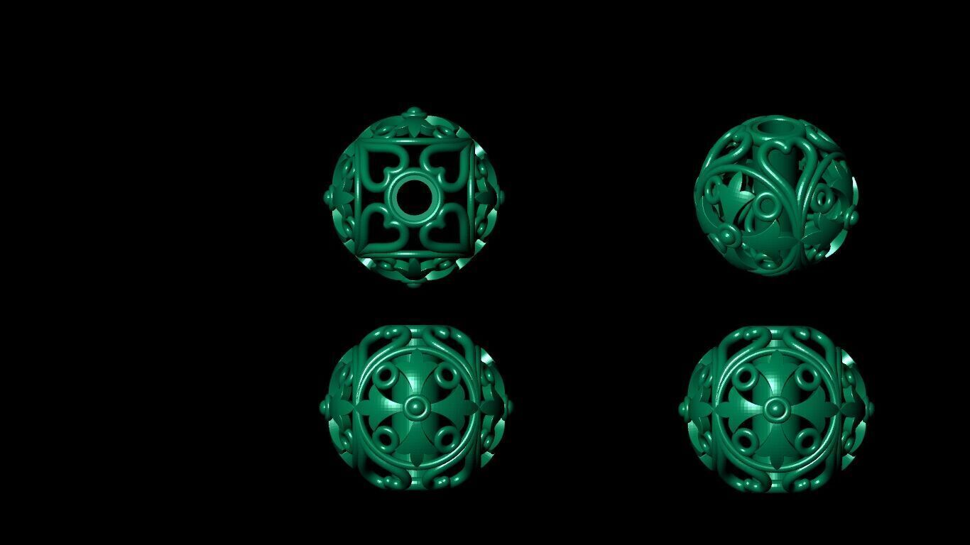 Beeds Balls models 3D Model Collection 3D print model 3D print model_28