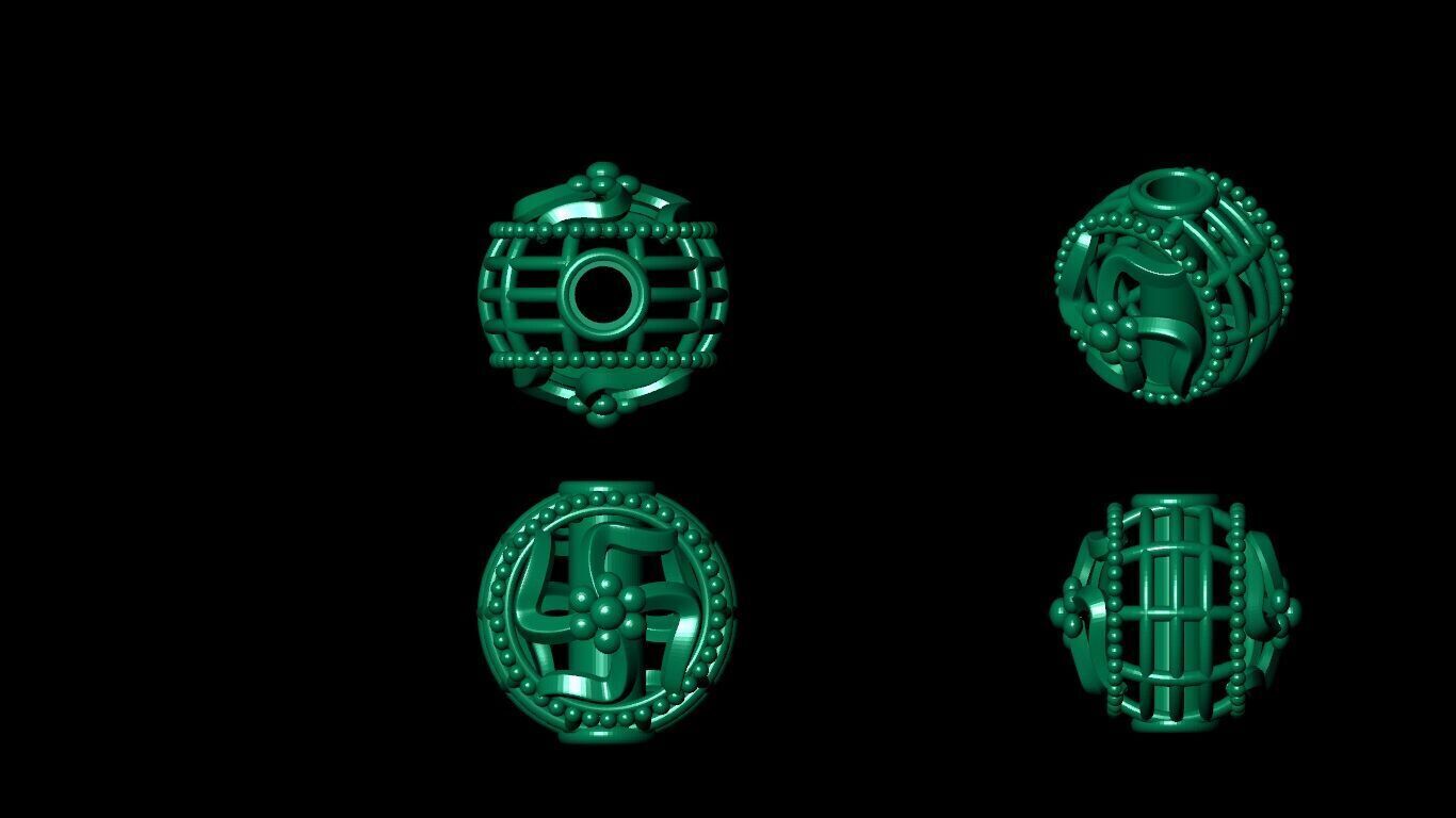 Beeds Balls models 3D Model Collection 3D print model 3D print model_50