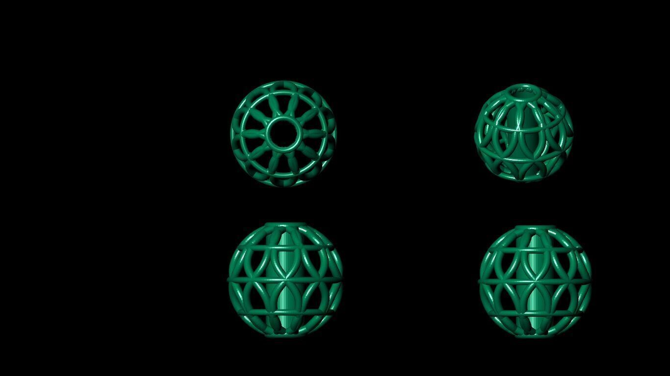 Beeds Balls models 3D Model Collection 3D print model 3D print model_29