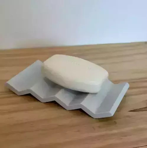Soap holder geometric 3D print model