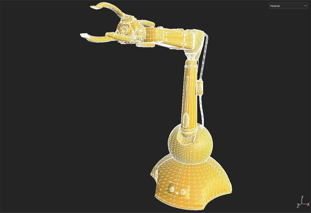 Robotic Arms 3D model_7