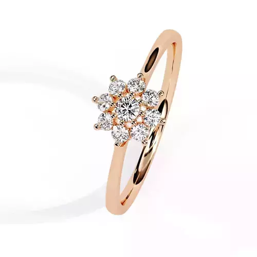 Solitaire Diamond Ring 360 animation renders 3dm stl details 3D print model