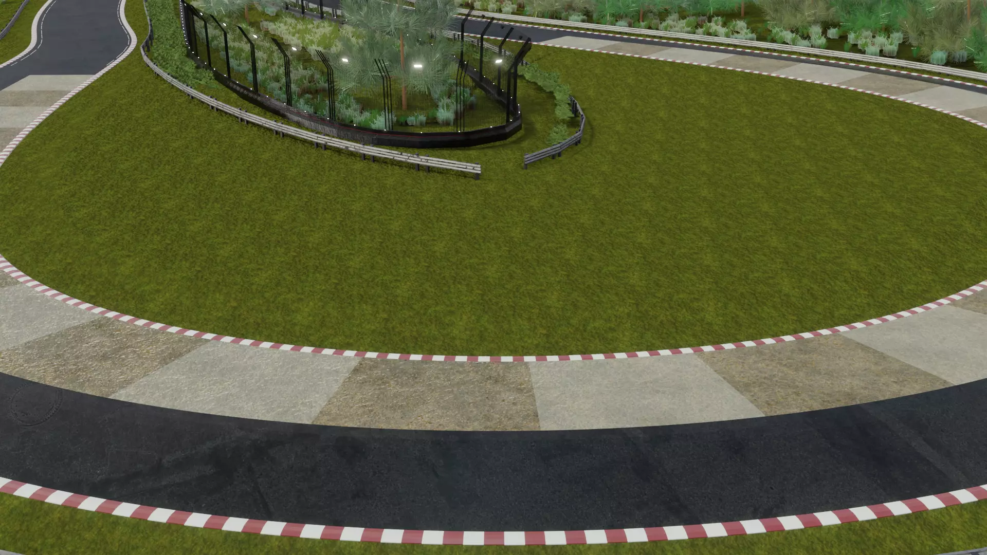 Race track Nurburgring  Low-poly 3D model_19