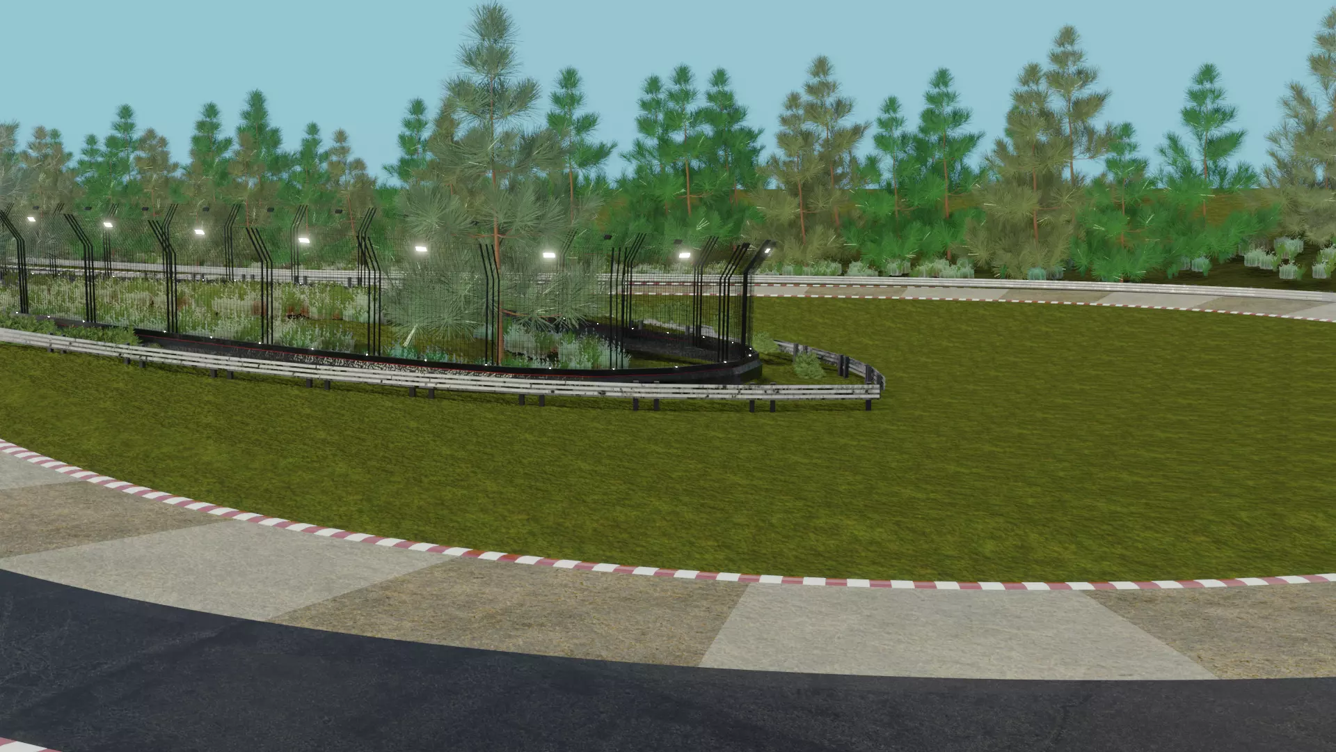 Race track Nurburgring  Low-poly 3D model_20