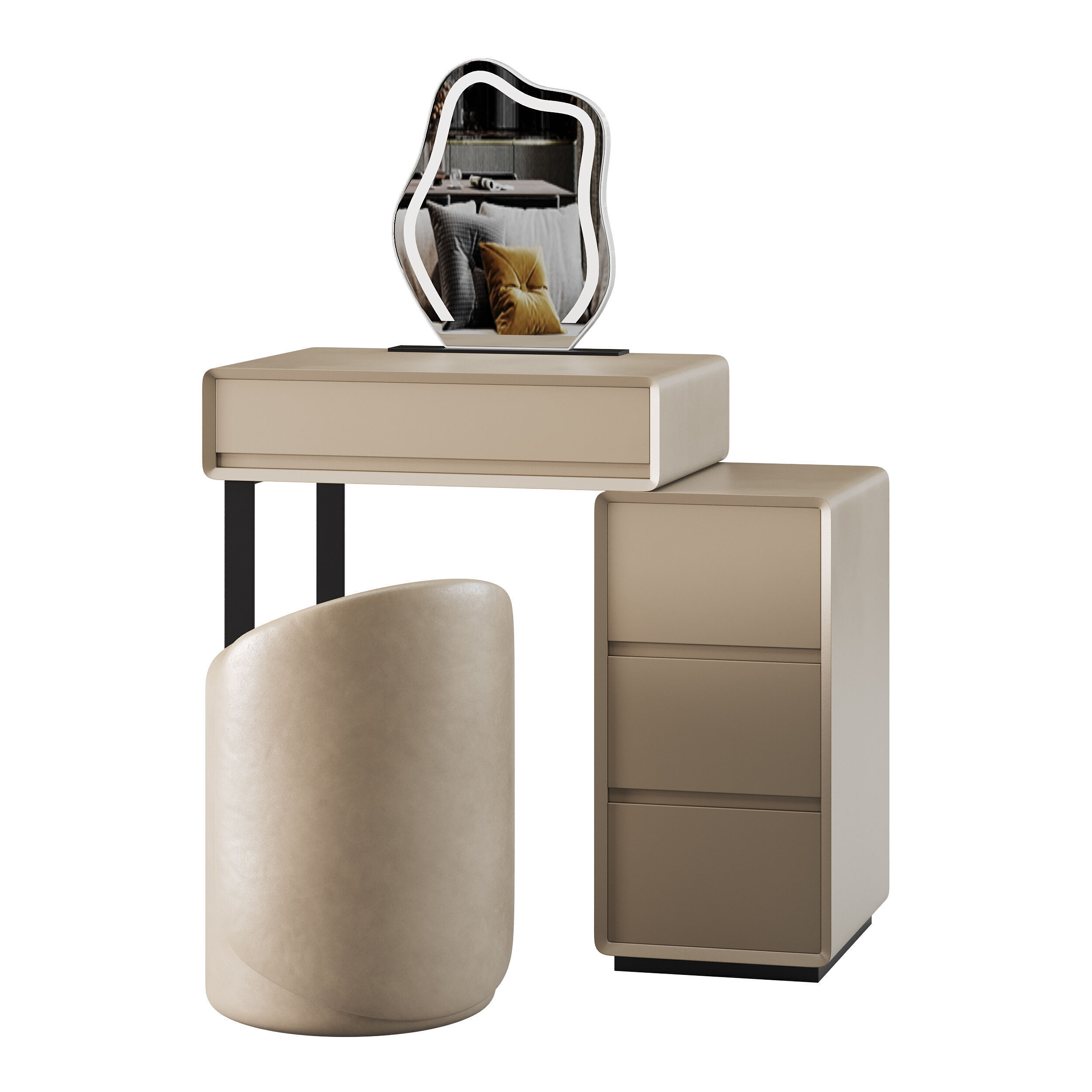 Dressing table 40 3D model_7