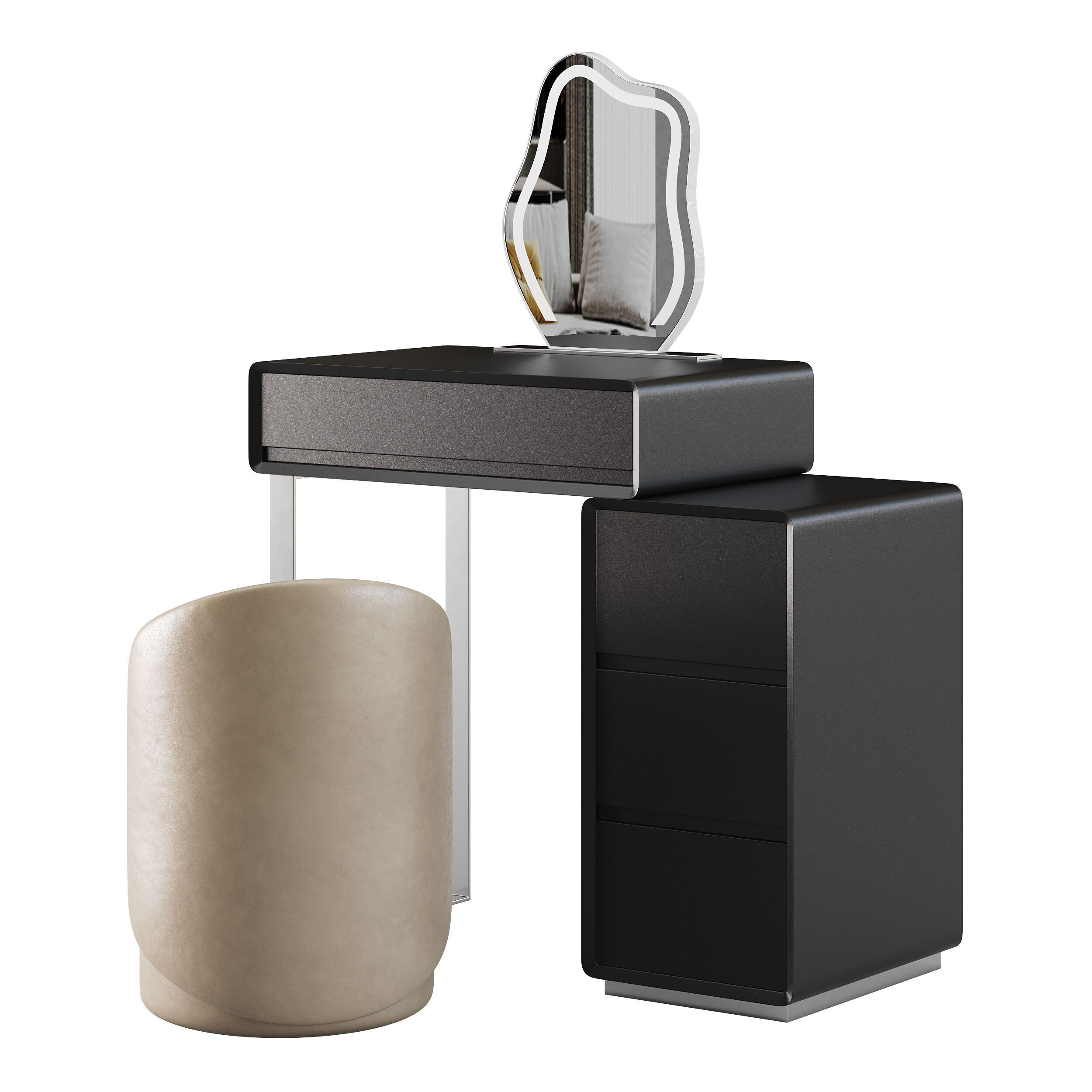 Dressing table 40 3D model_4