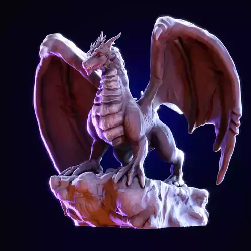 Dragonblood dark fantasy bloody dragon