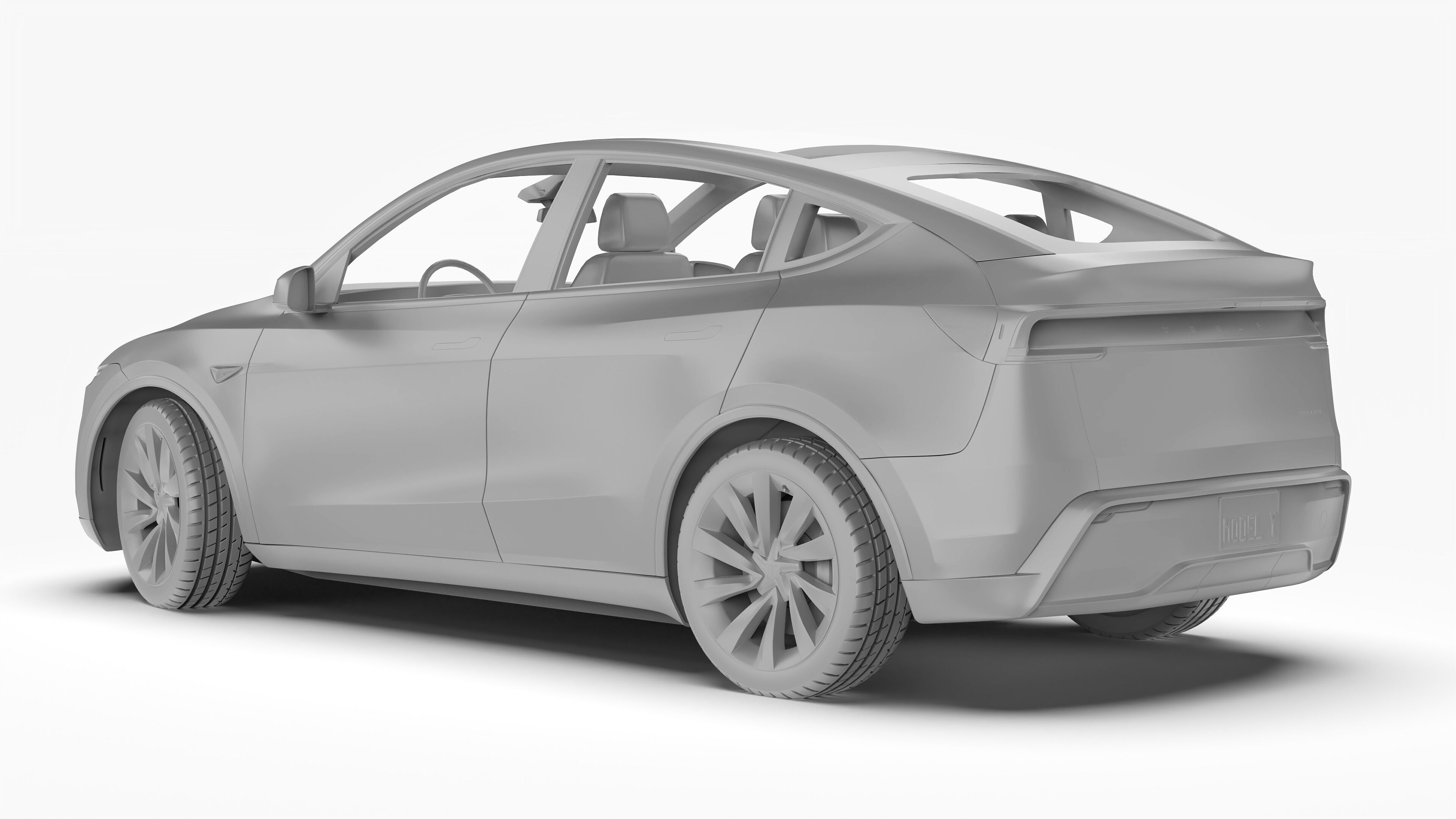 Tesla Model Y 2025 3D model_12