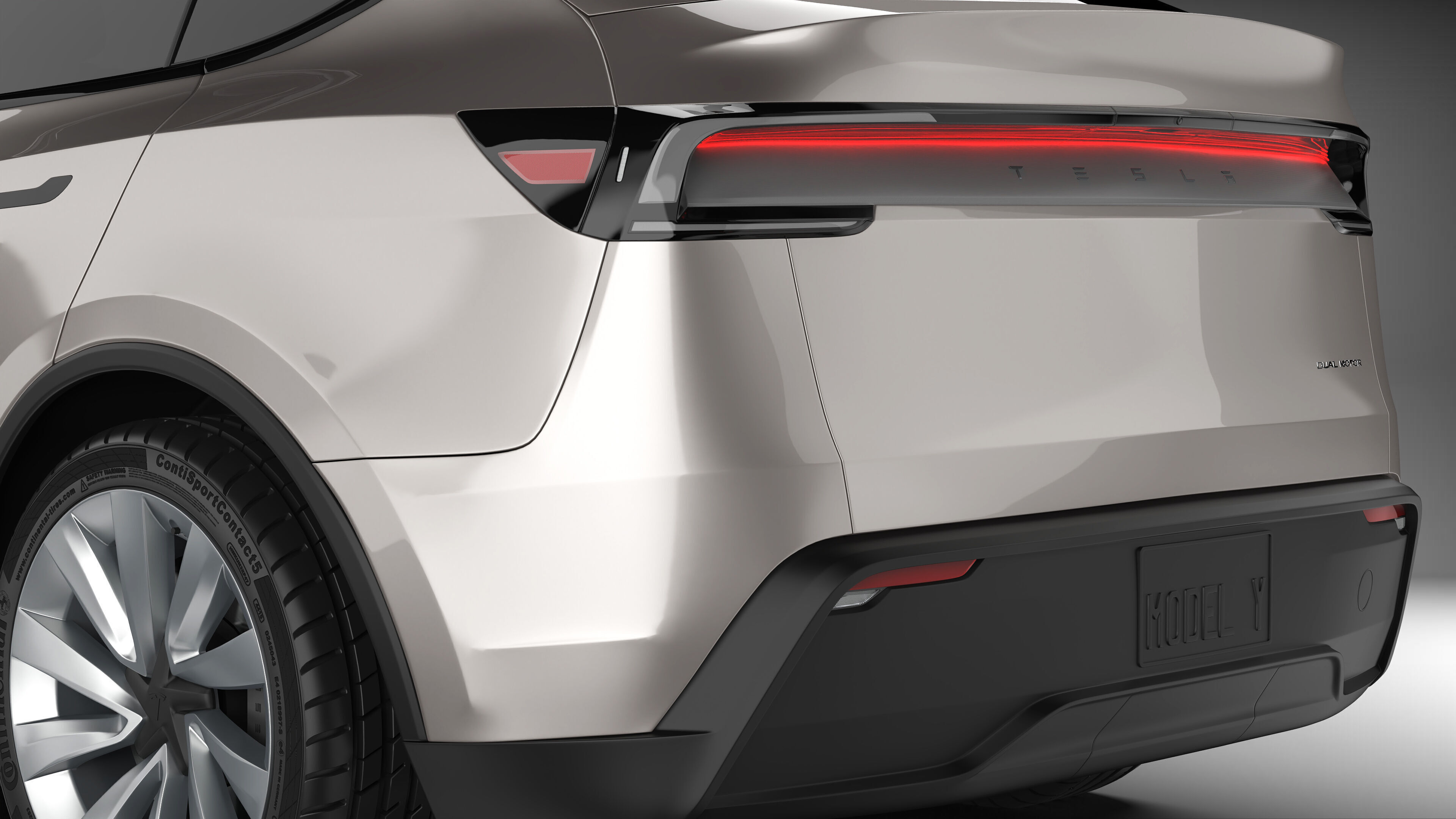 Tesla Model Y 2025 3D model_9