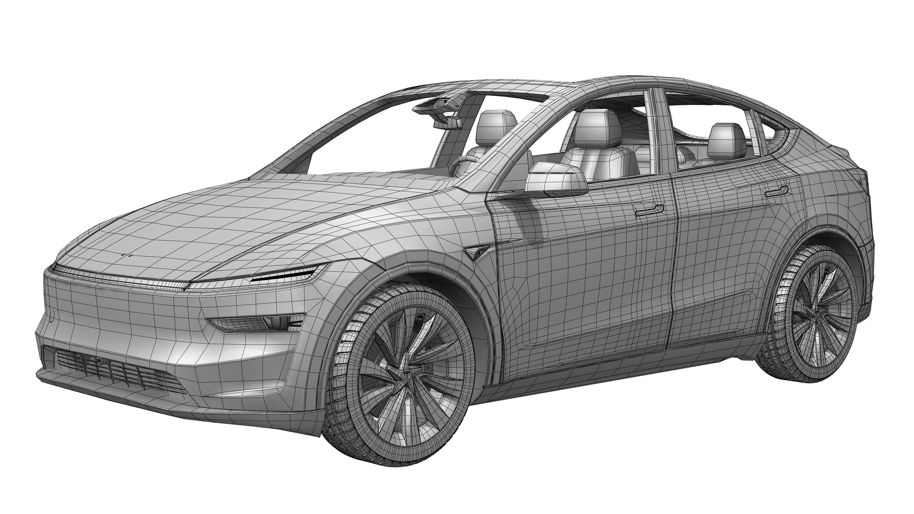 Tesla Model Y 2025 3D model_21