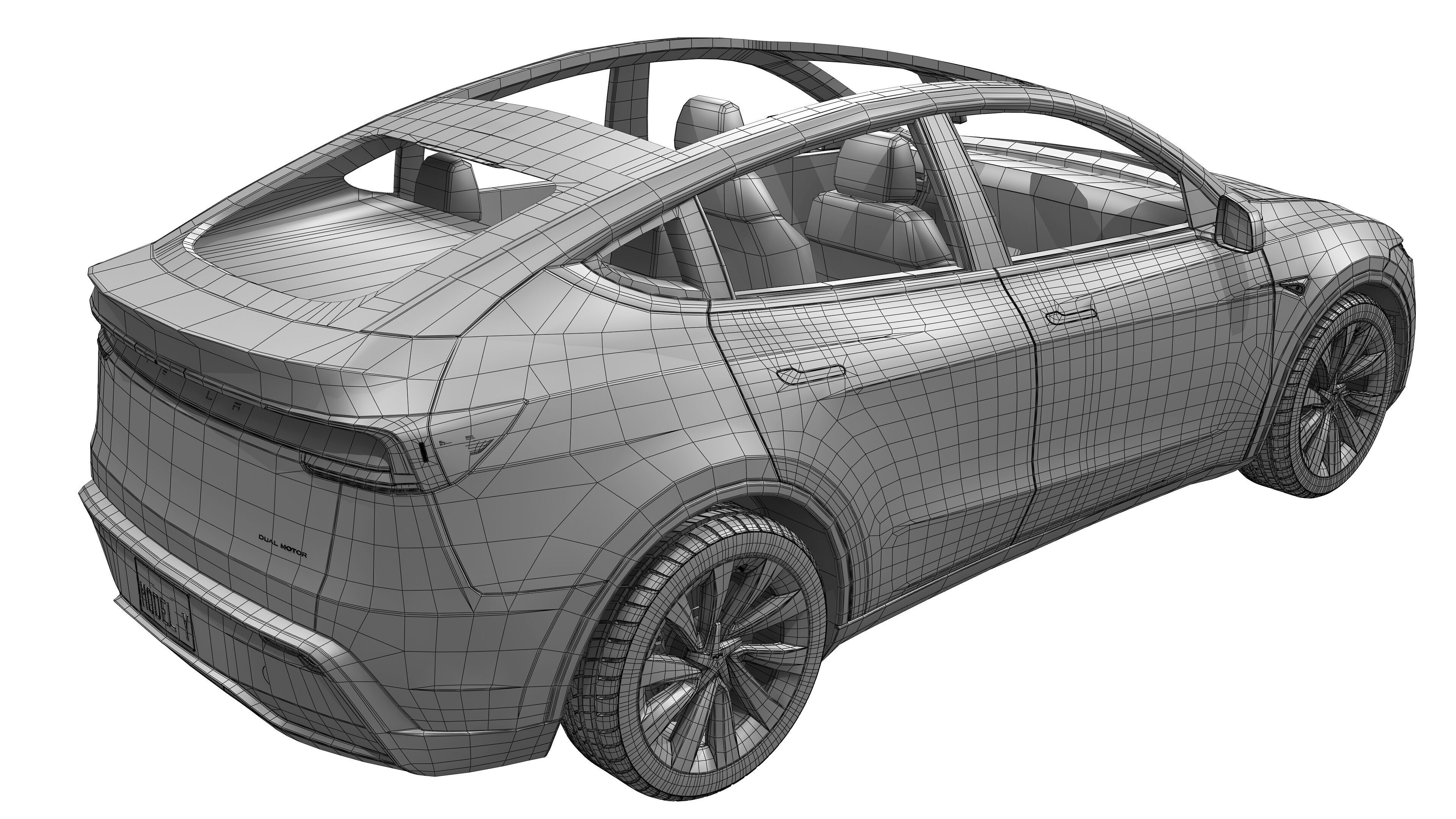 Tesla Model Y 2025 3D model_23