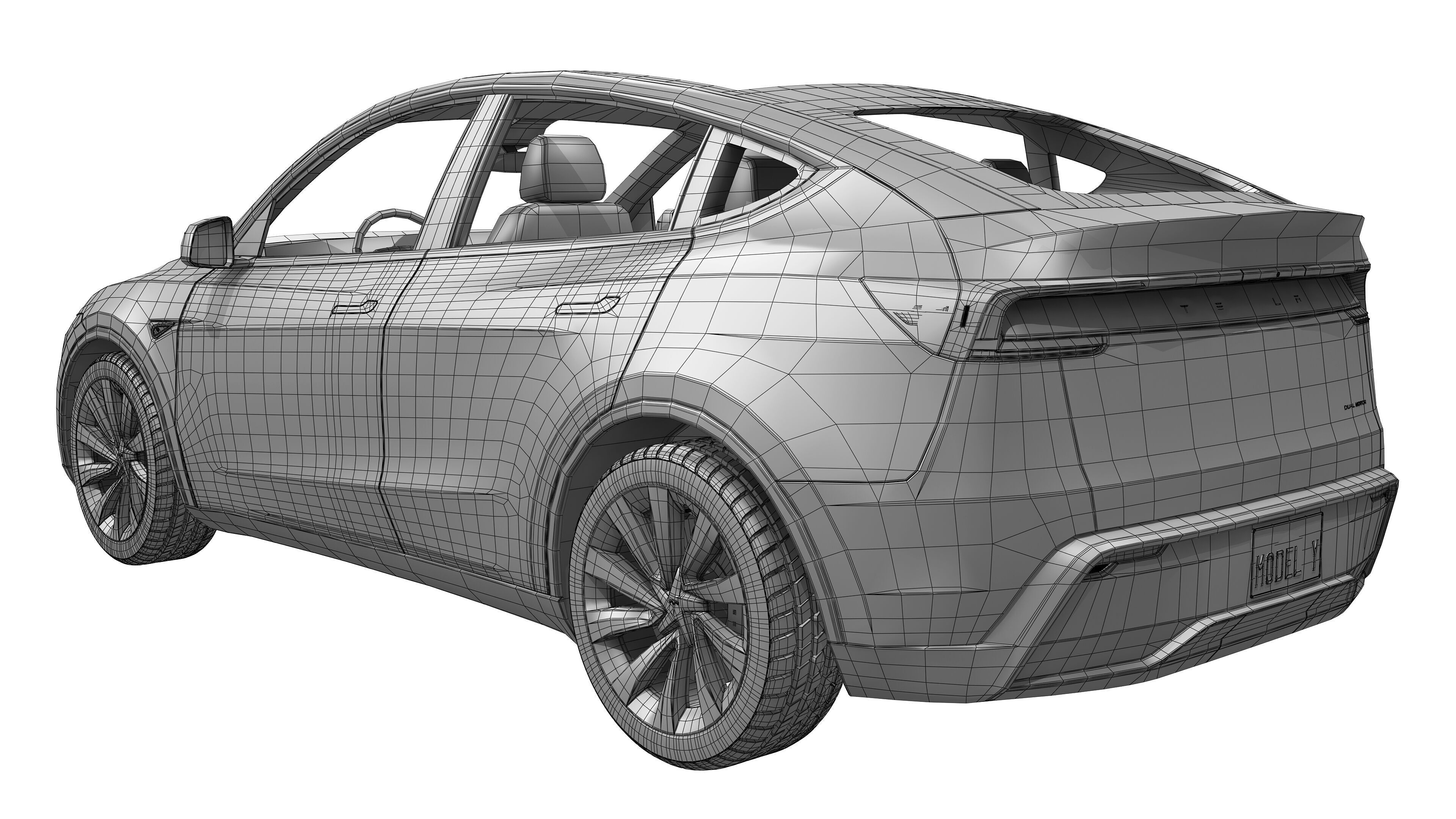 Tesla Model Y 2025 3D model_22