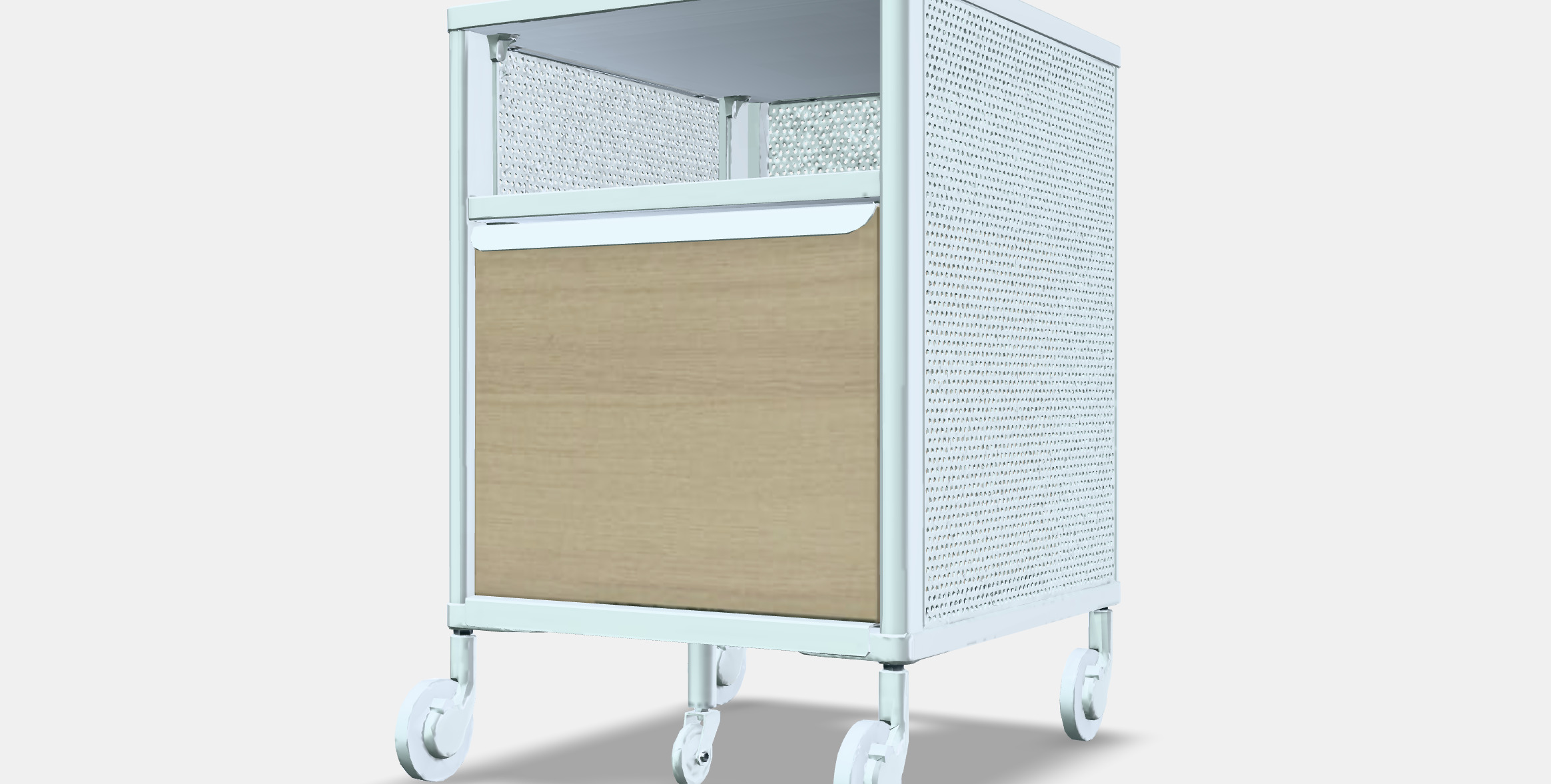 BEKANT Storage unit on castors 3D model_16