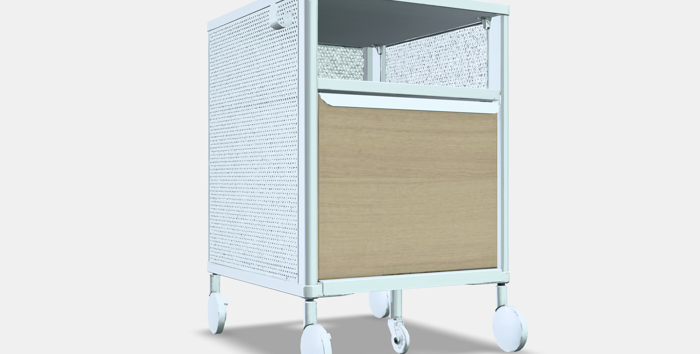 BEKANT Storage unit on castors 3D model_10