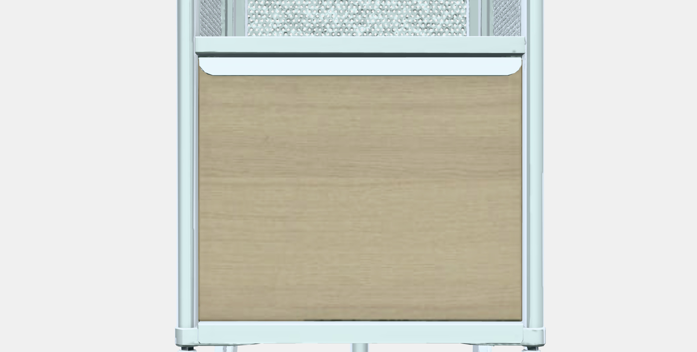 BEKANT Storage unit on castors 3D model_11