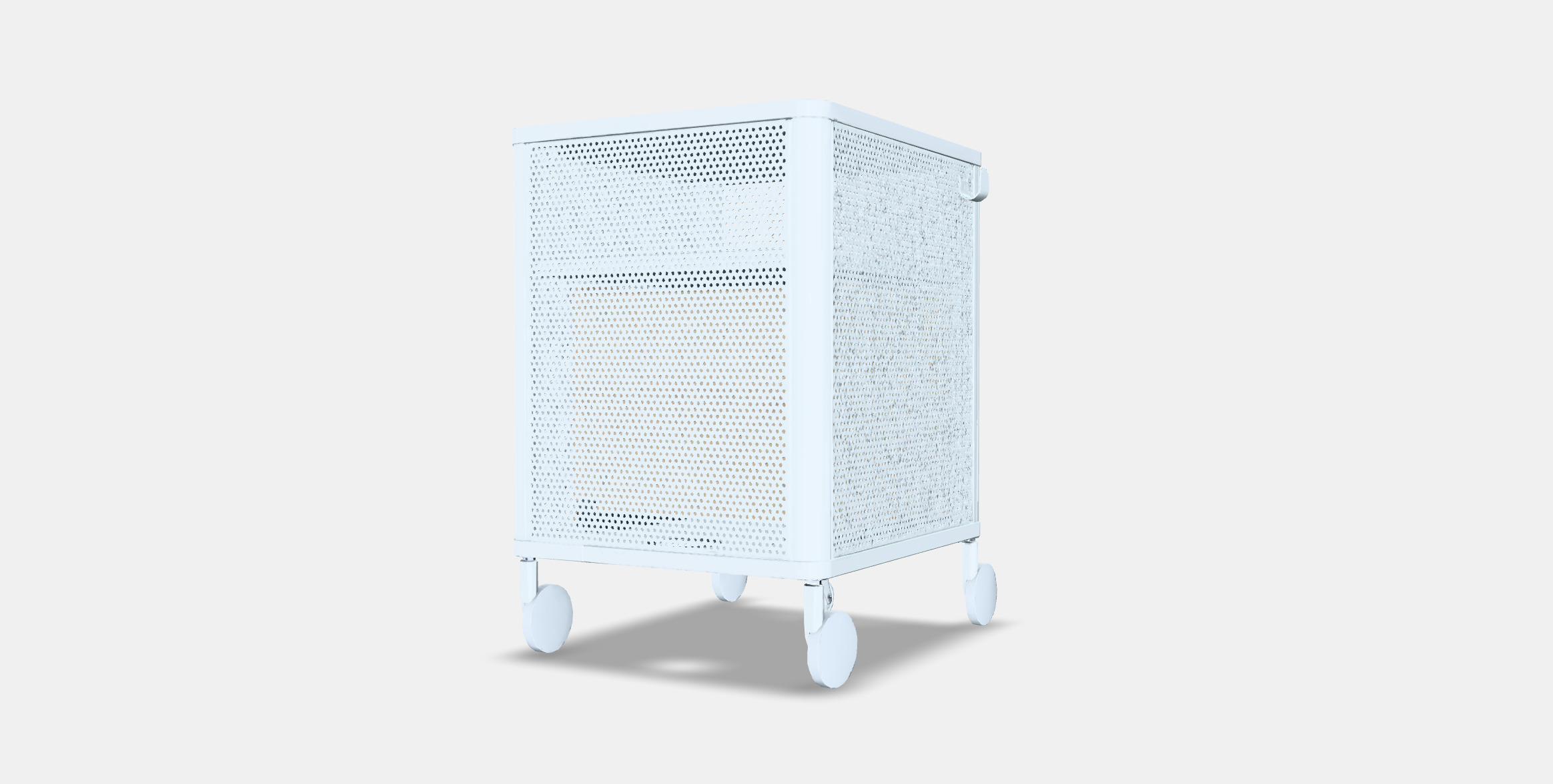 BEKANT Storage unit on castors 3D model_8