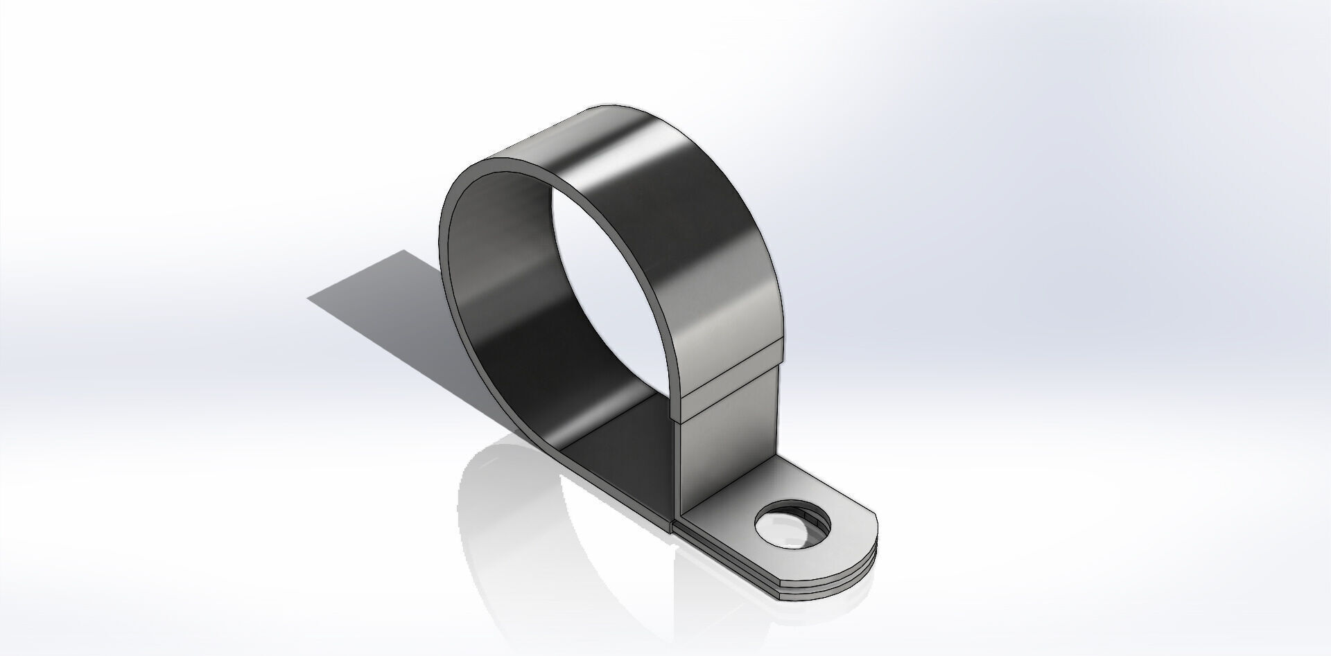 Abracadeira 603022 Dynapac Clamp 3D model_4