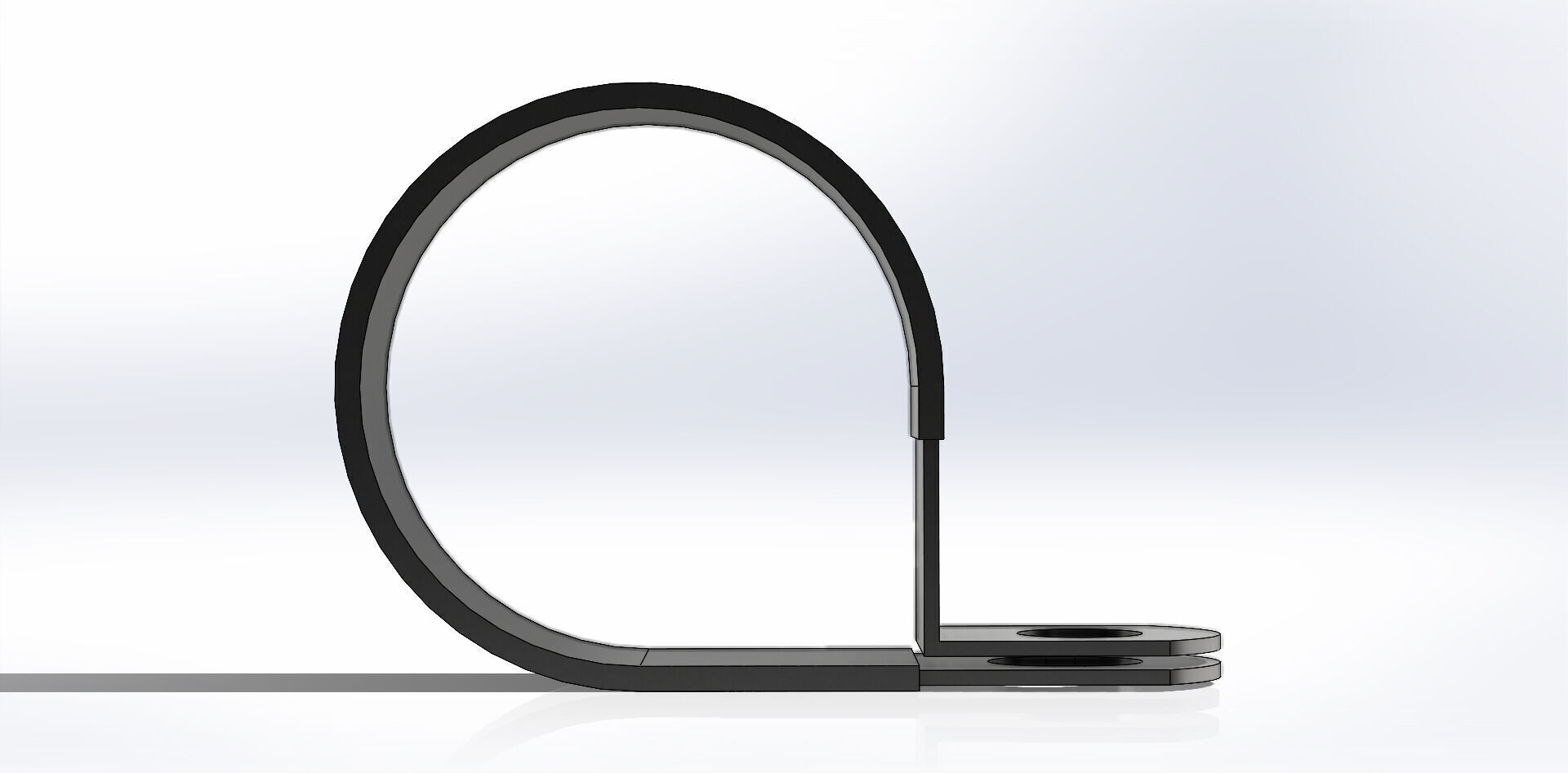 Abracadeira 603022 Dynapac Clamp 3D model_8