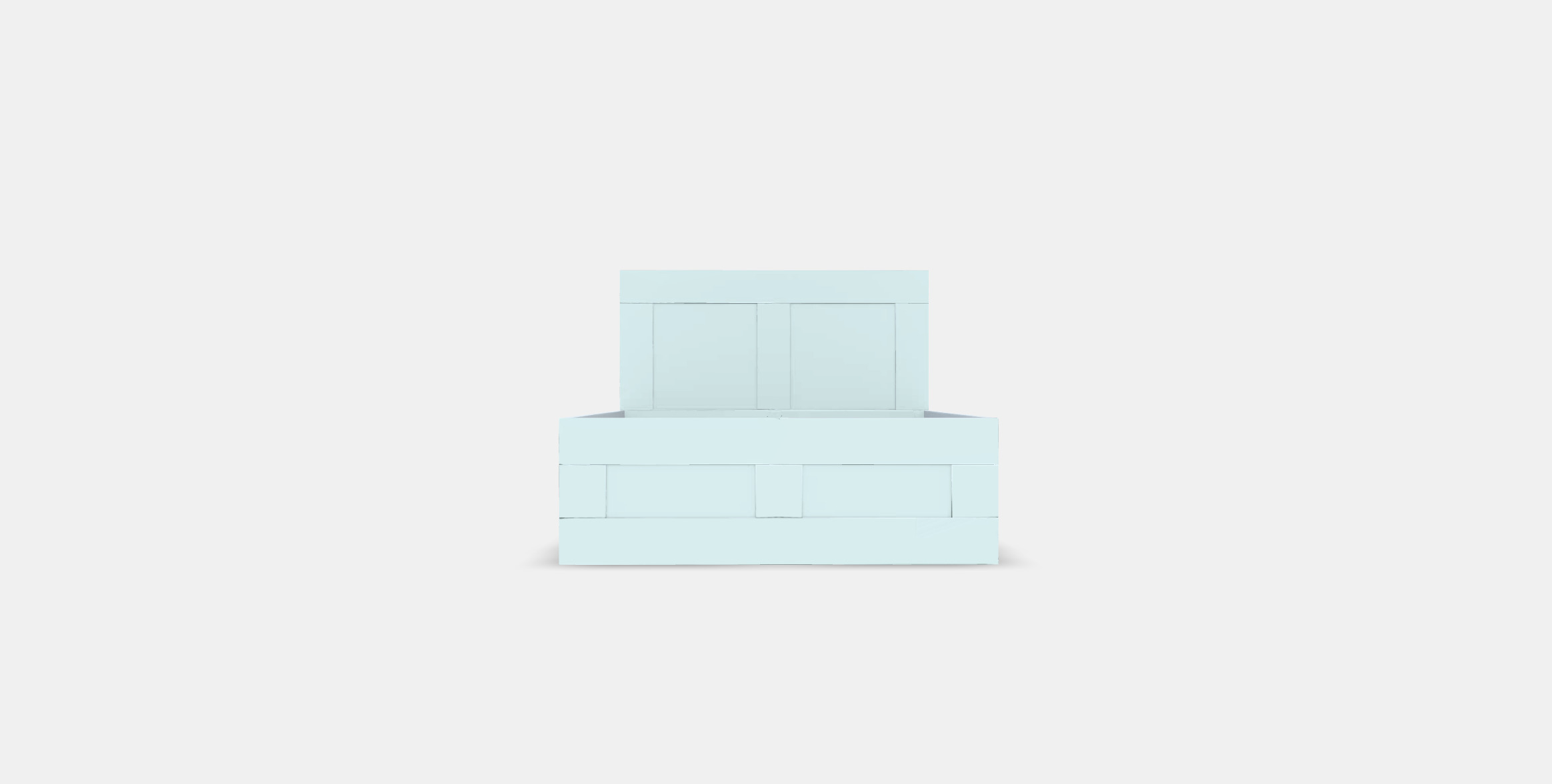 BRIMNES Bed frame w storage and headboard 3 3D model_10