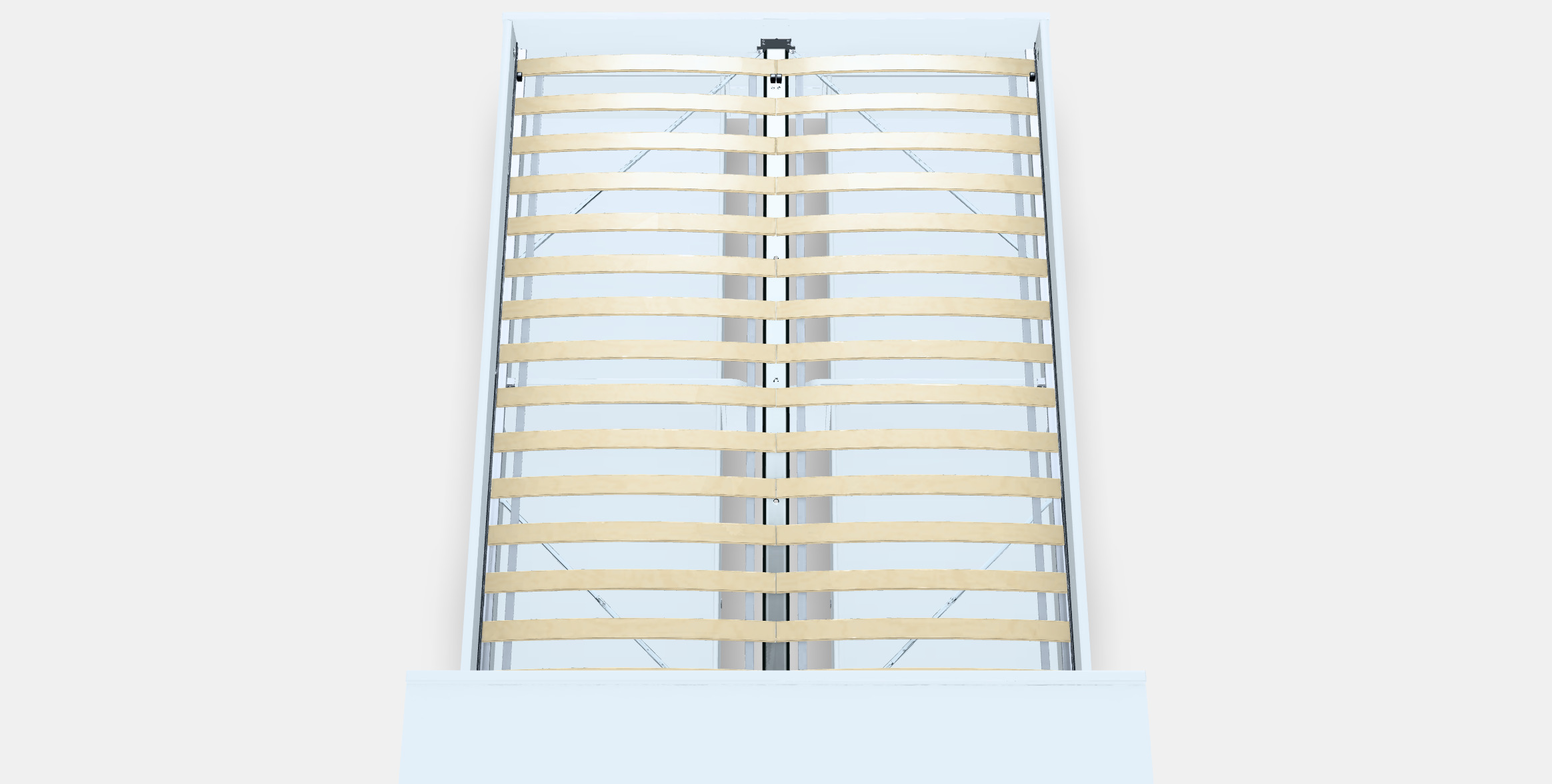 BRIMNES Bed frame w storage and headboard 3 3D model_9