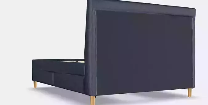 IDANAS Upholstered storage bed