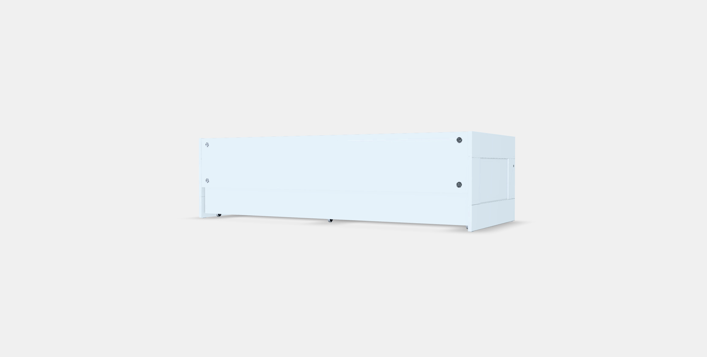 BRIMNES Day-bed frame with 2 drawers 3D model_3