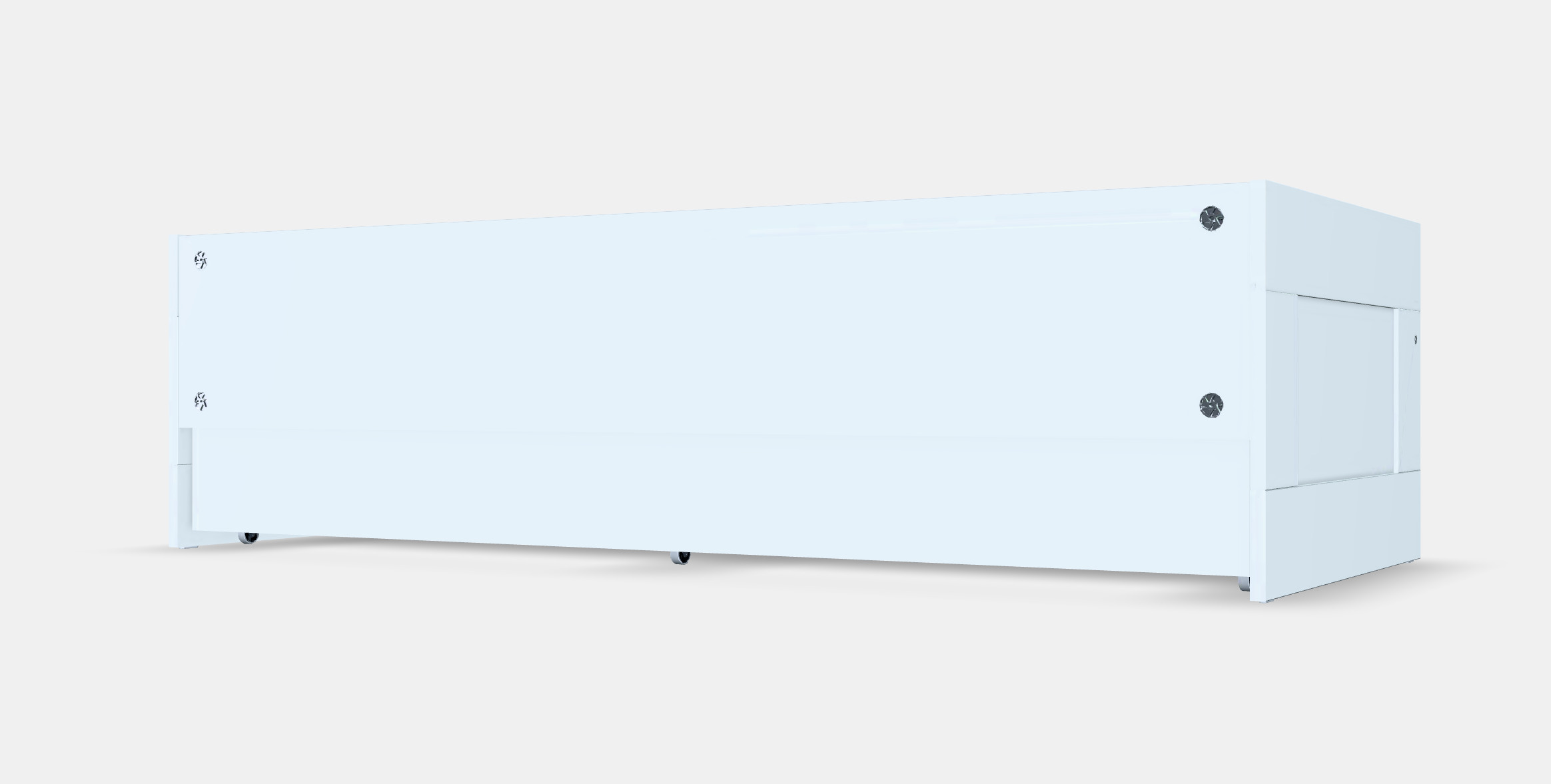 BRIMNES Day-bed frame with 2 drawers 3D model_5