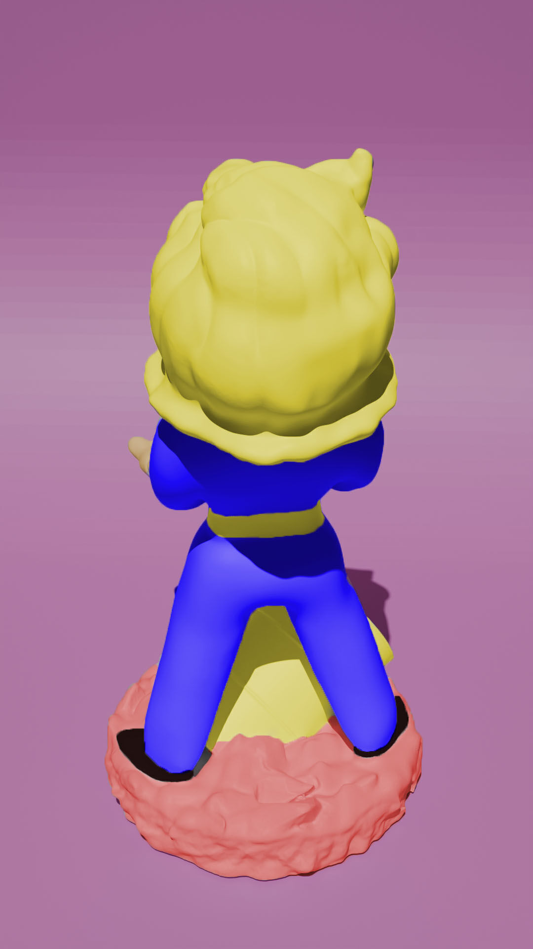 Fallout Girl Stand 3D print model_7