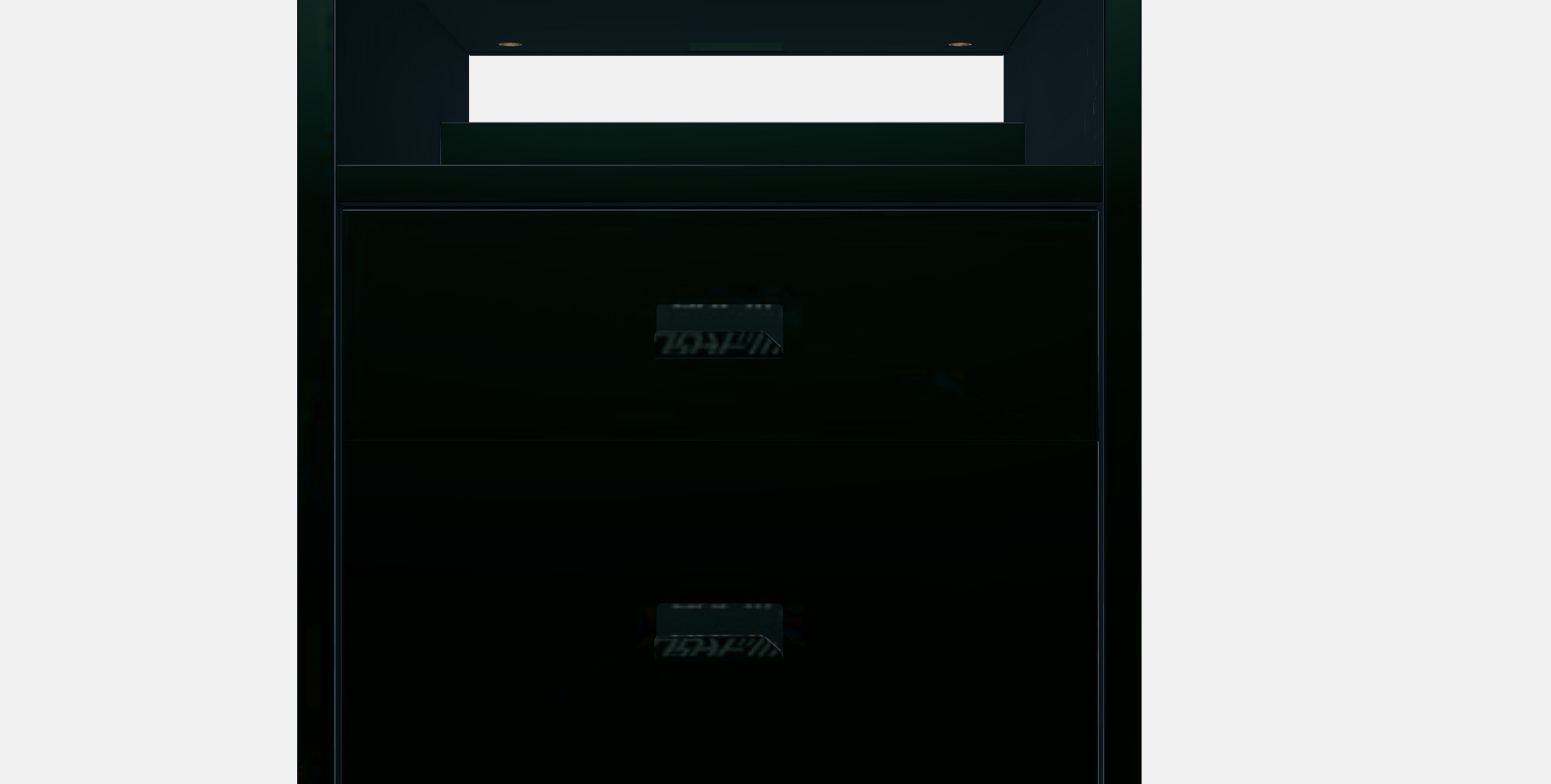 UPPSPEL drawer unit on castors 3D model_11