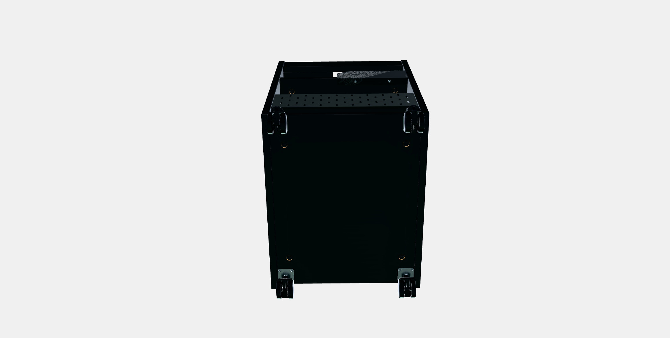 UPPSPEL drawer unit on castors 3D model_7