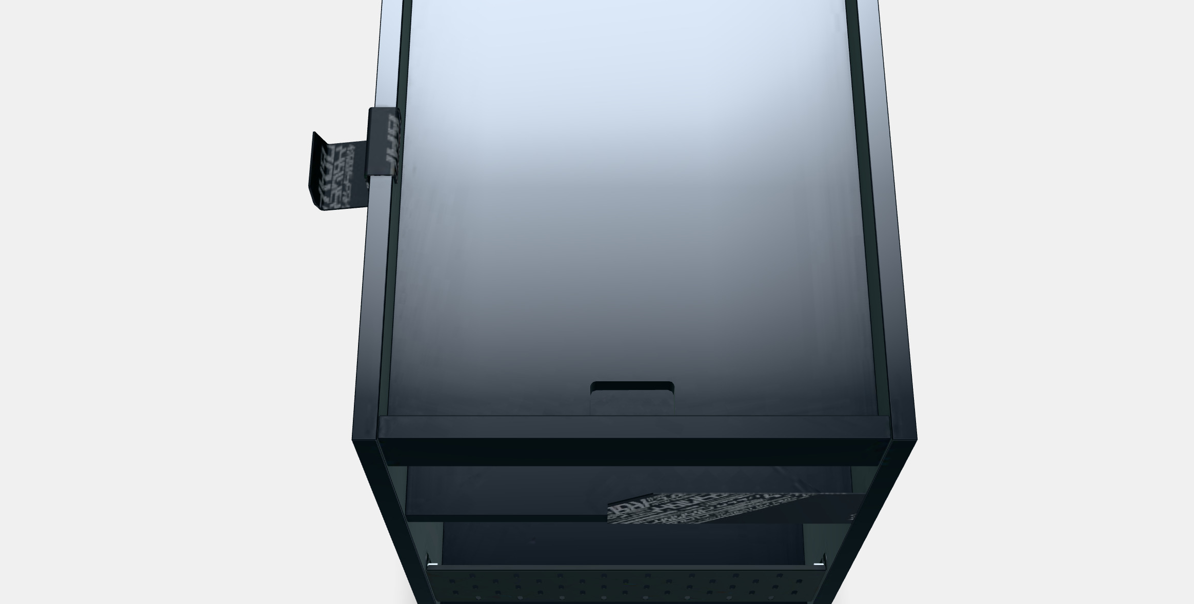 UPPSPEL drawer unit on castors 3D model_5