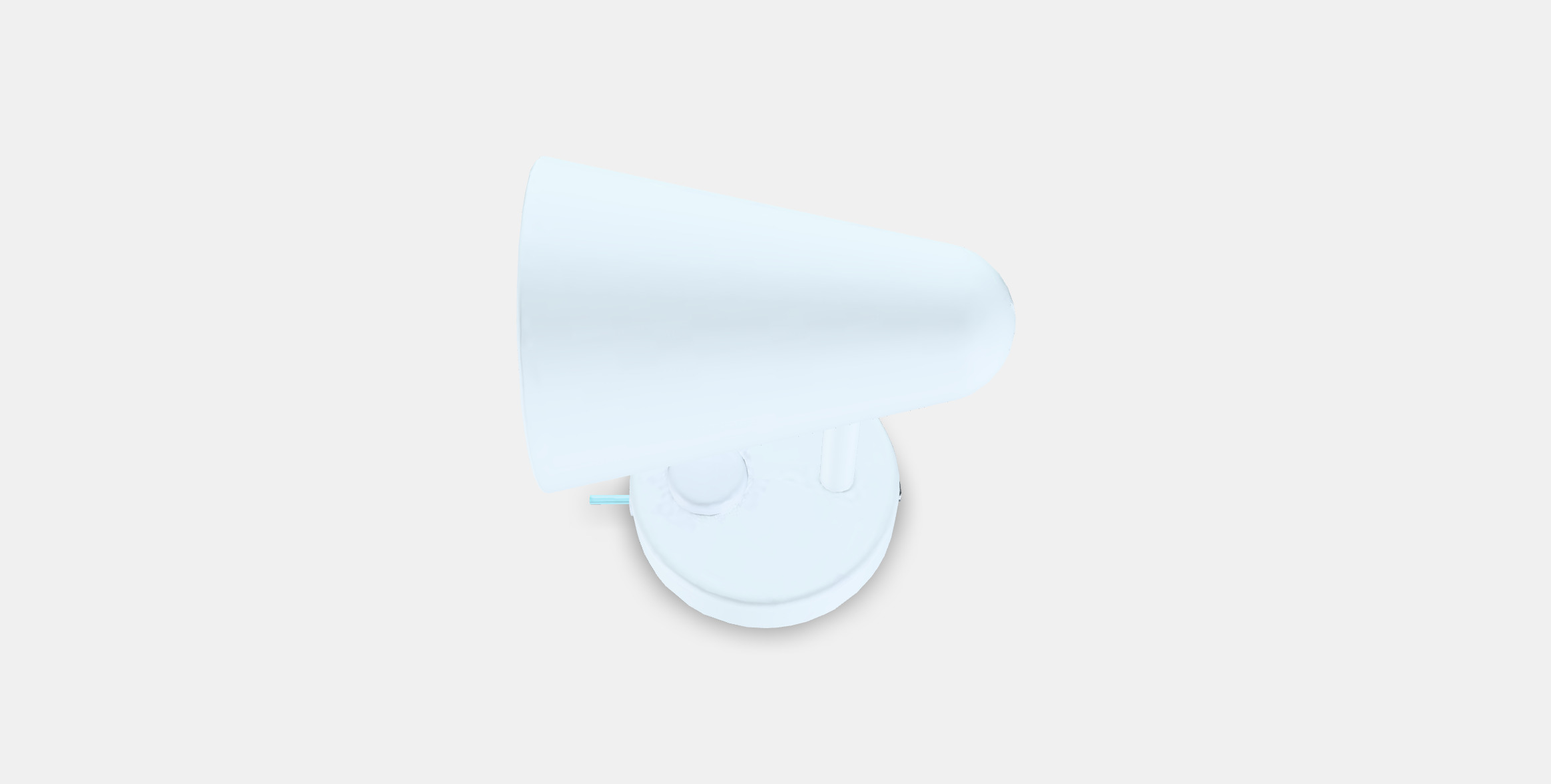 FUBBLA LED wall lamp Low-poly 3D model_3