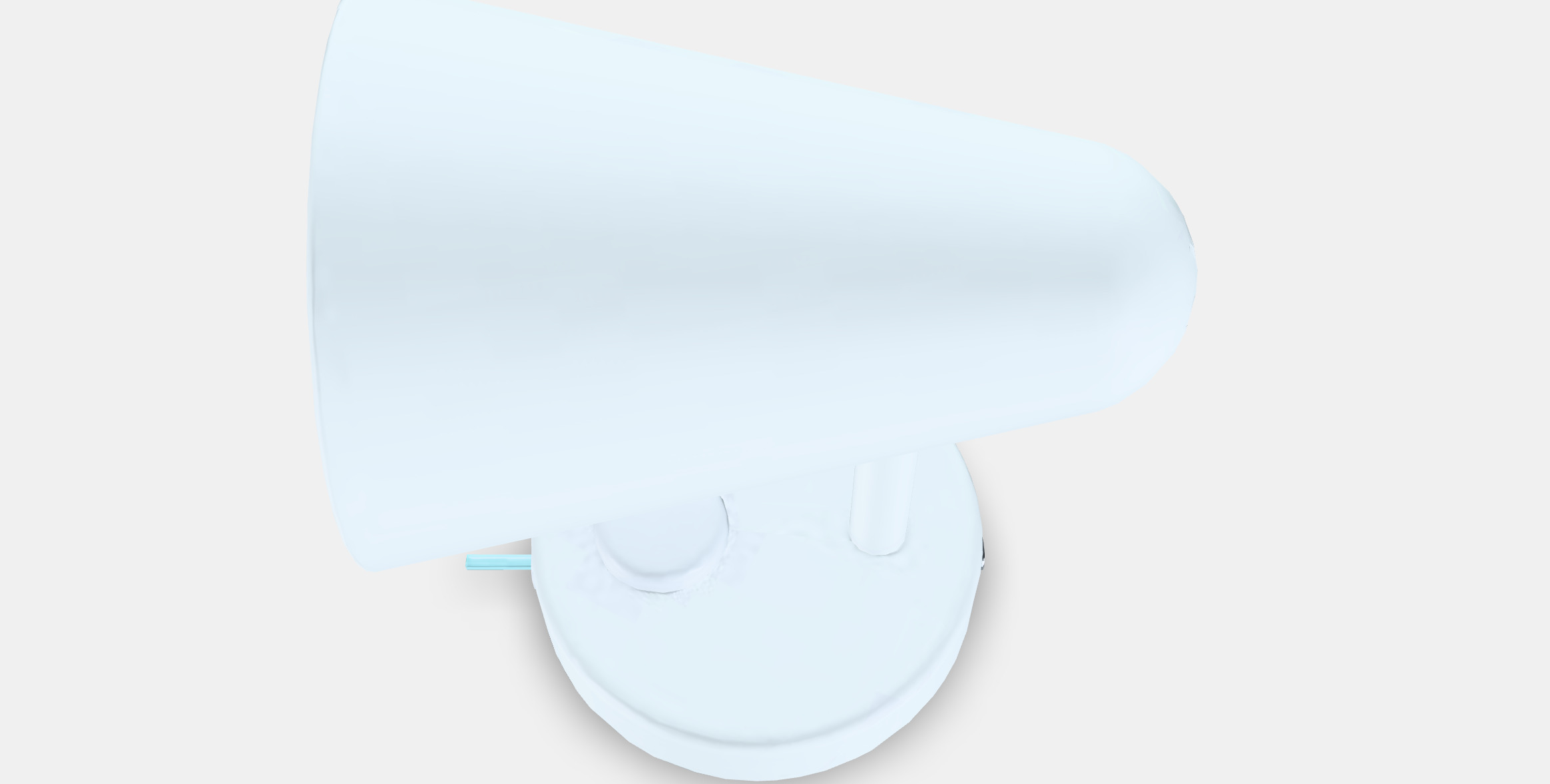 FUBBLA LED wall lamp Low-poly 3D model_5