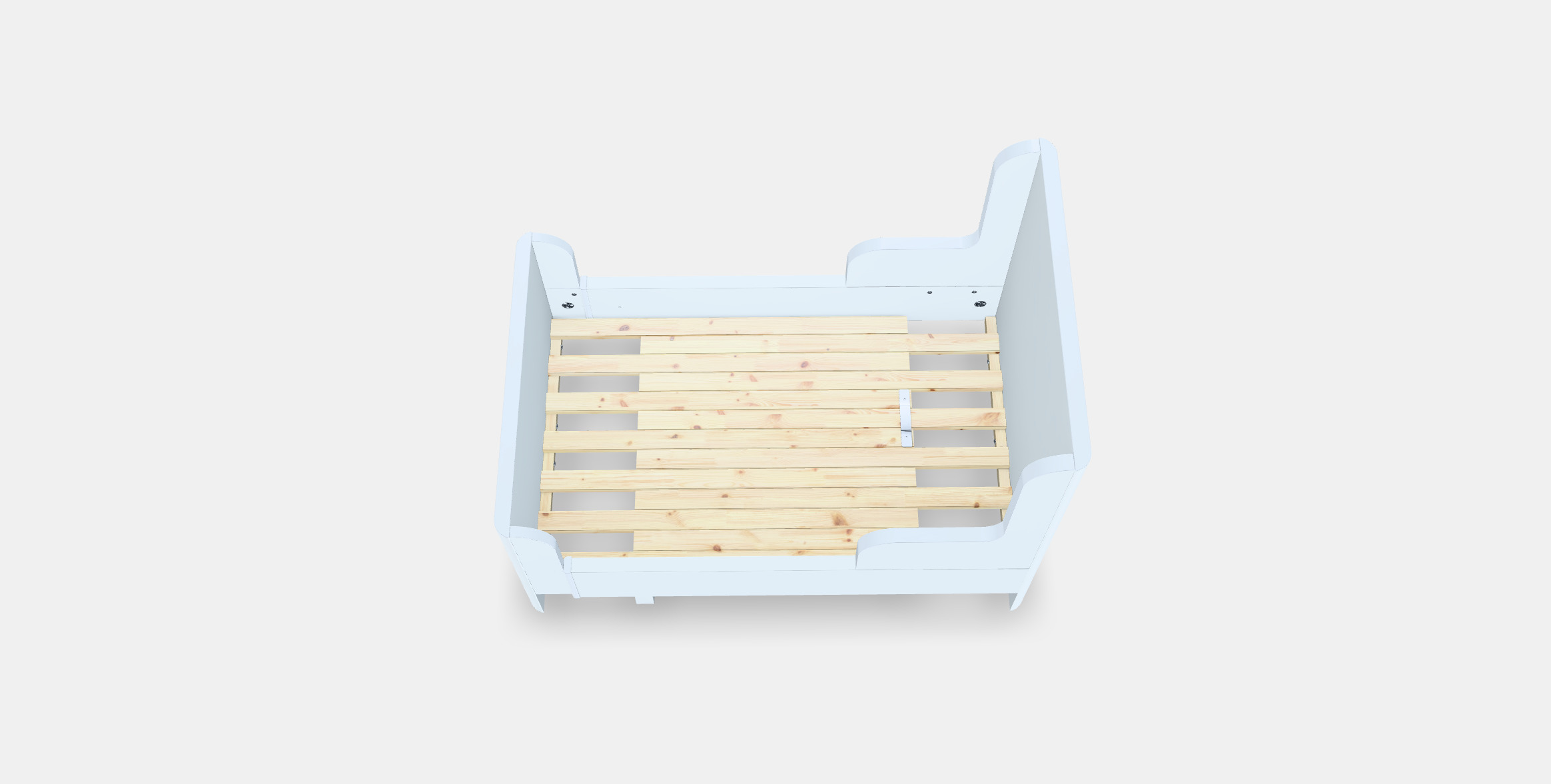 BUSUNGE Extendable bed 3D model_2