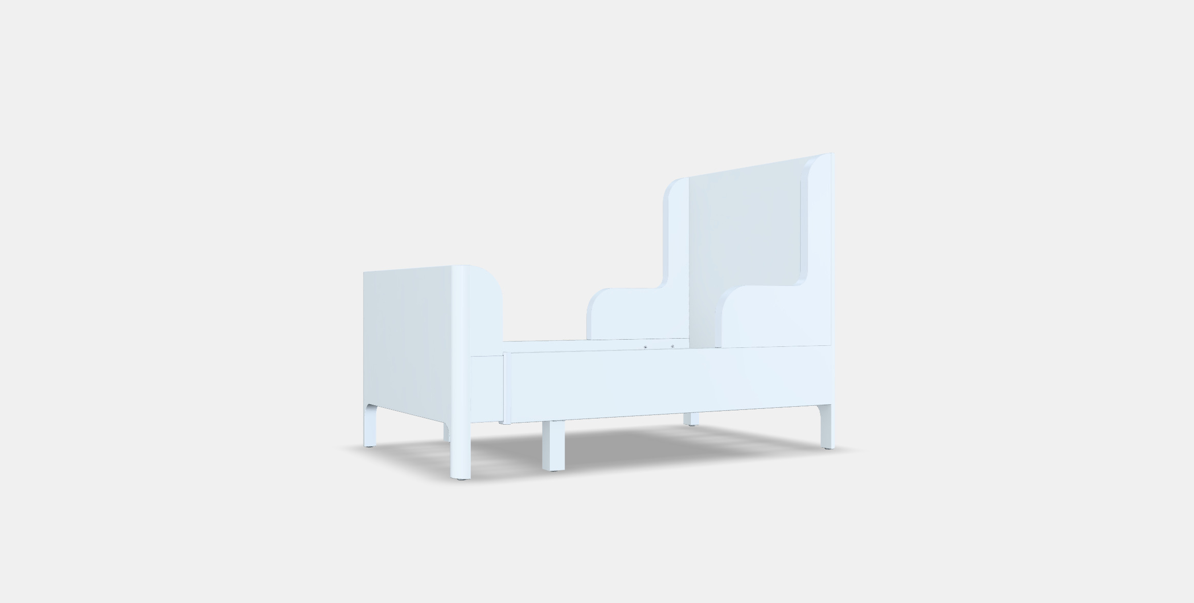 BUSUNGE Extendable bed 3D model_16