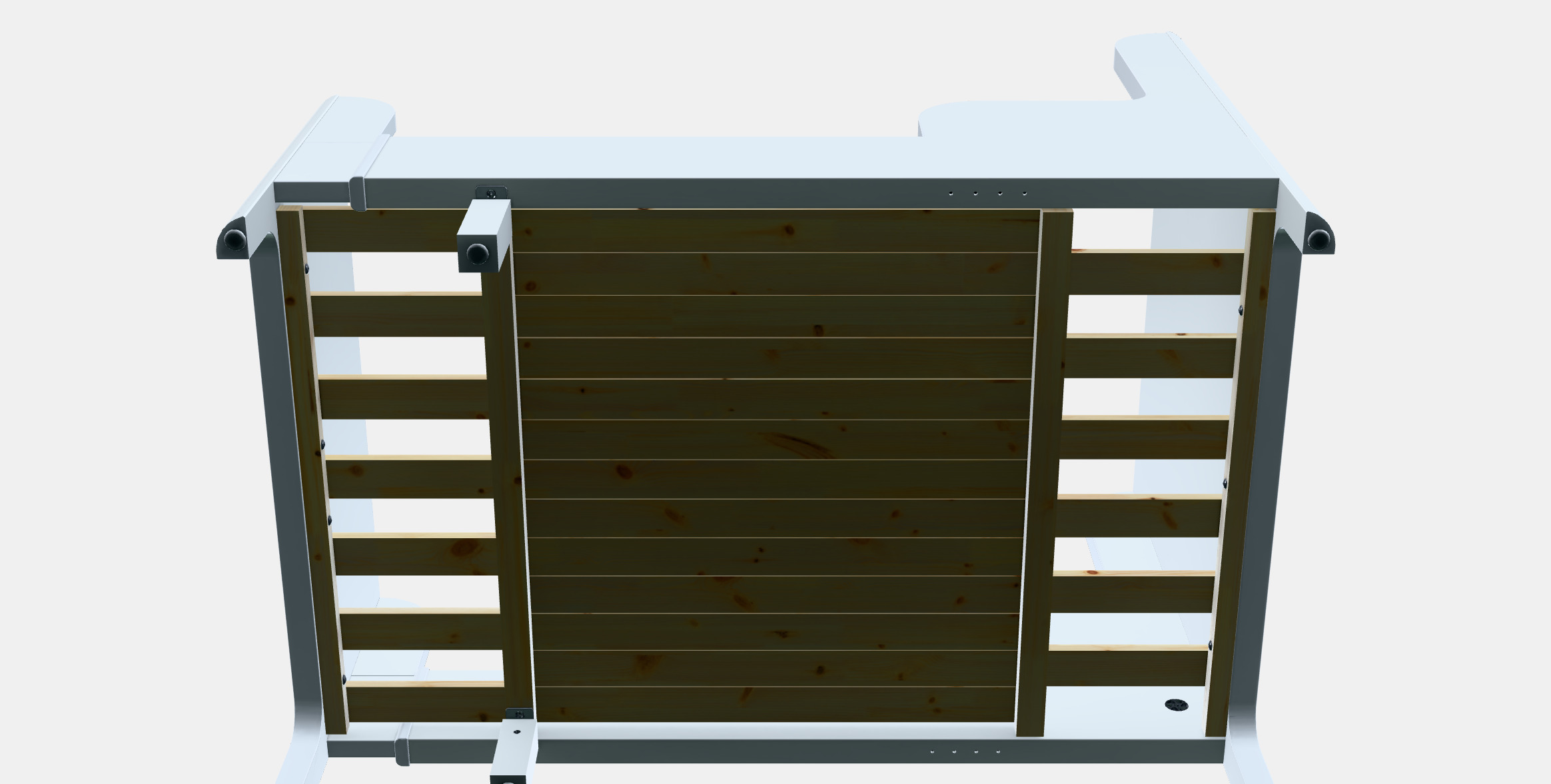 BUSUNGE Extendable bed 3D model_12