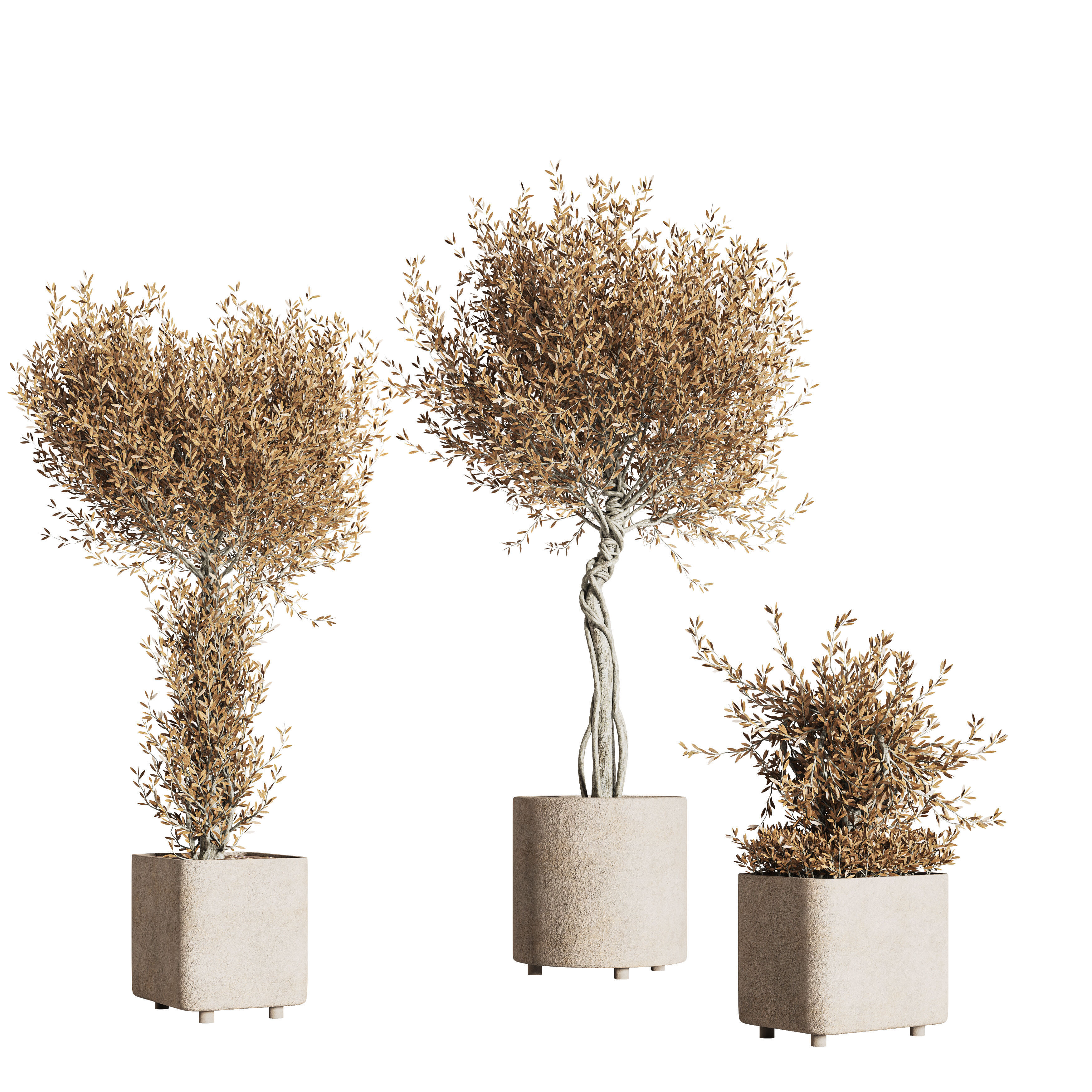 indoor plant stand 76 3D model_1