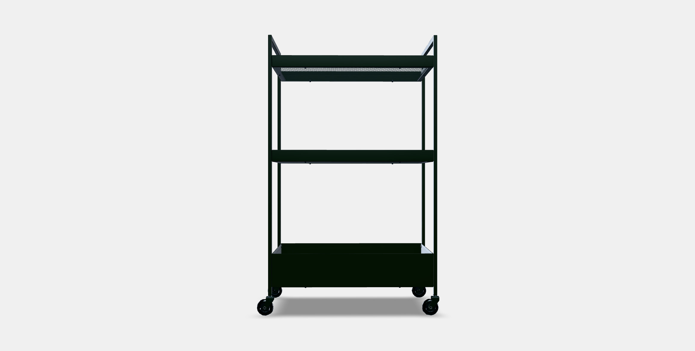 NISSAFORS serving trolley 3D model_10