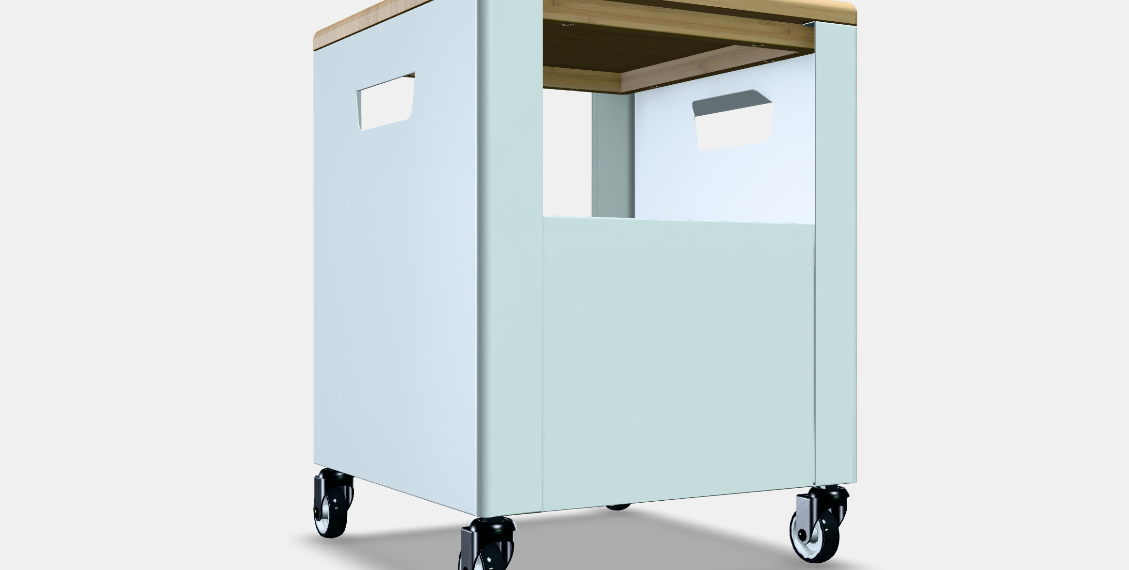 TROTTEN Storage unit on castors 3D model_9