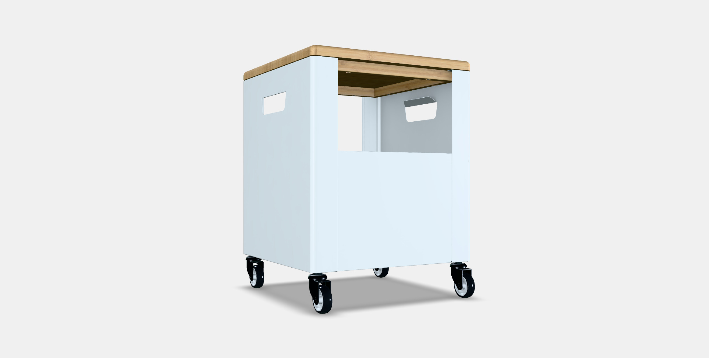 TROTTEN Storage unit on castors 3D model_16