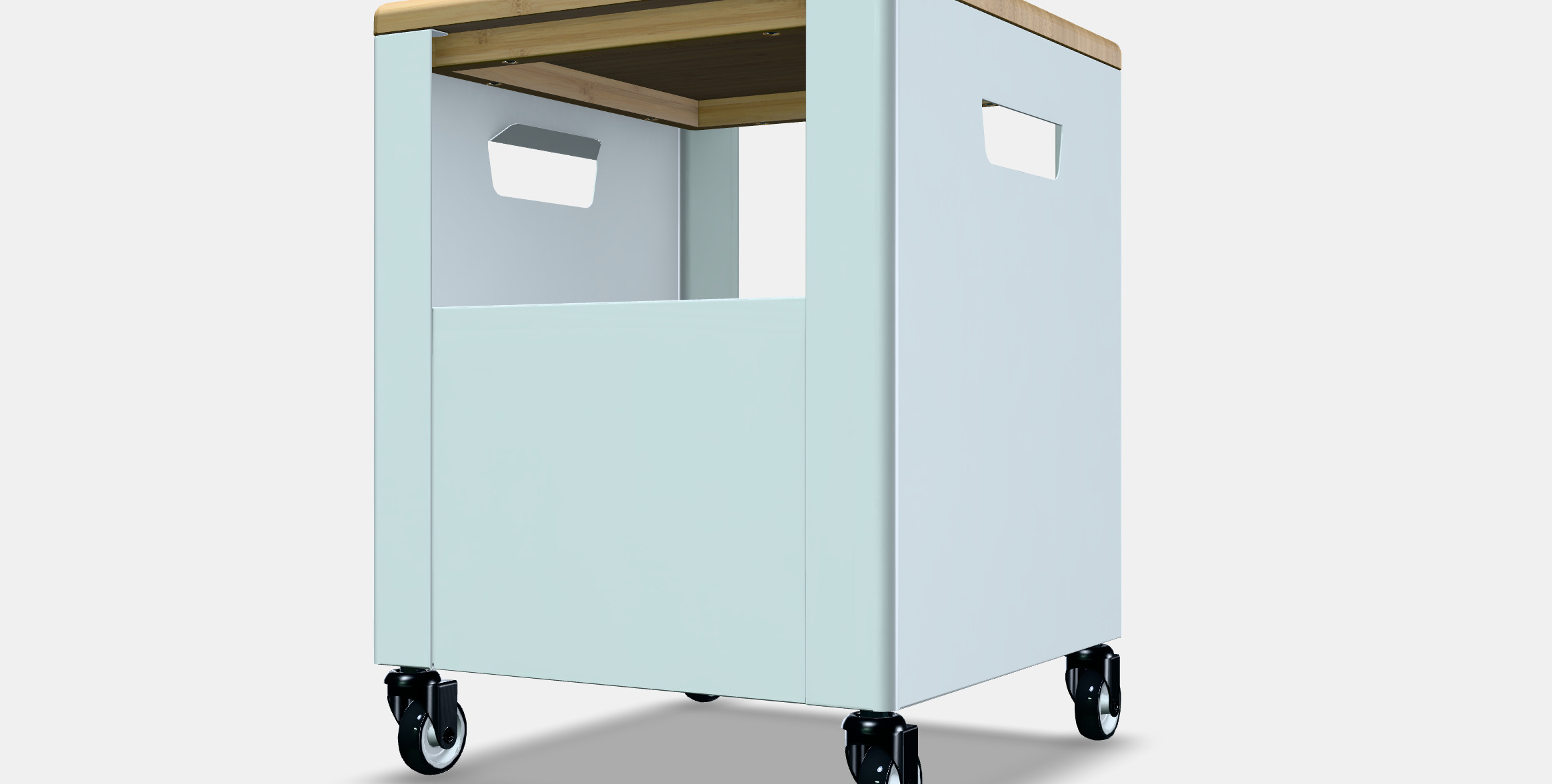 TROTTEN Storage unit on castors 3D model_13