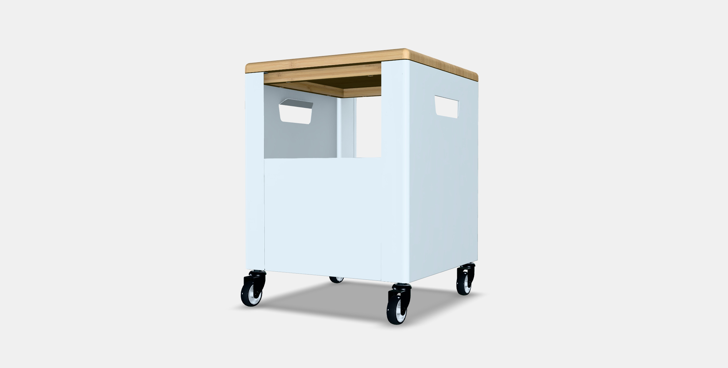 TROTTEN Storage unit on castors 3D model_6